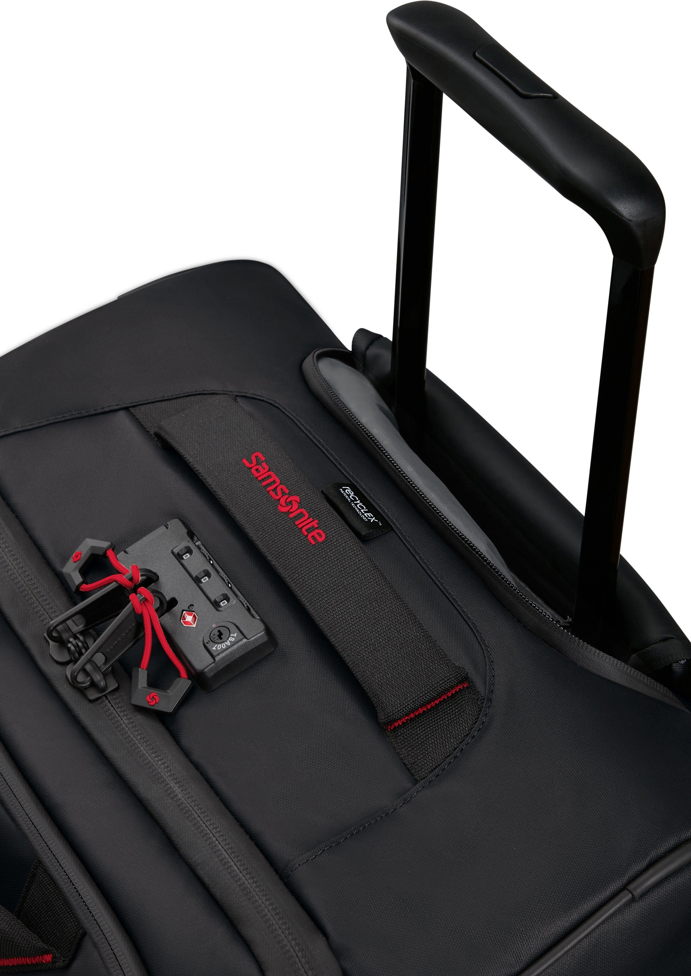 Samsonite Reistas ECODIVER met trolley- en rugzakfunctie, gedeeltelijk van gerecycled materiaal