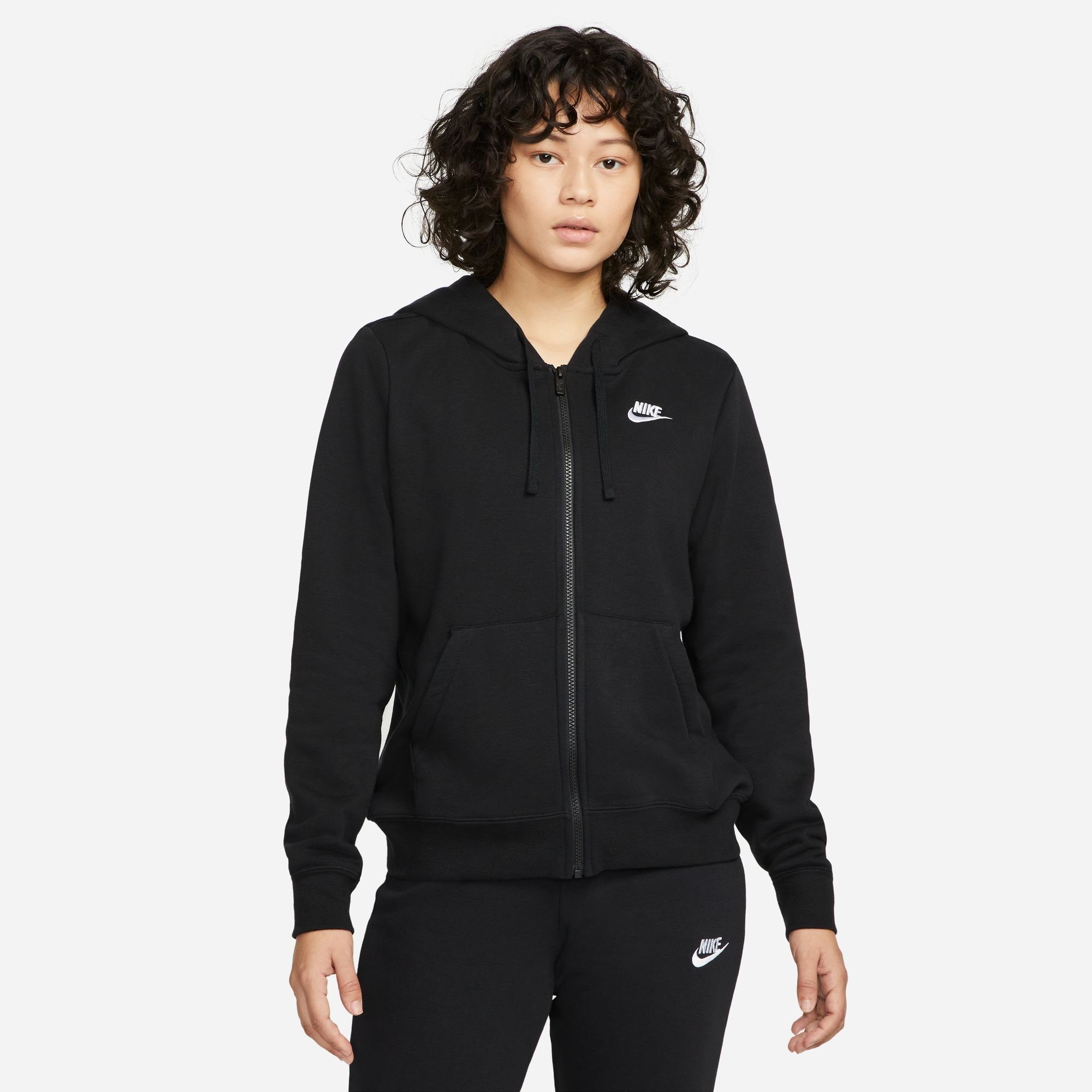 Nike Nike sportswear club fleece vest zwart dames dames