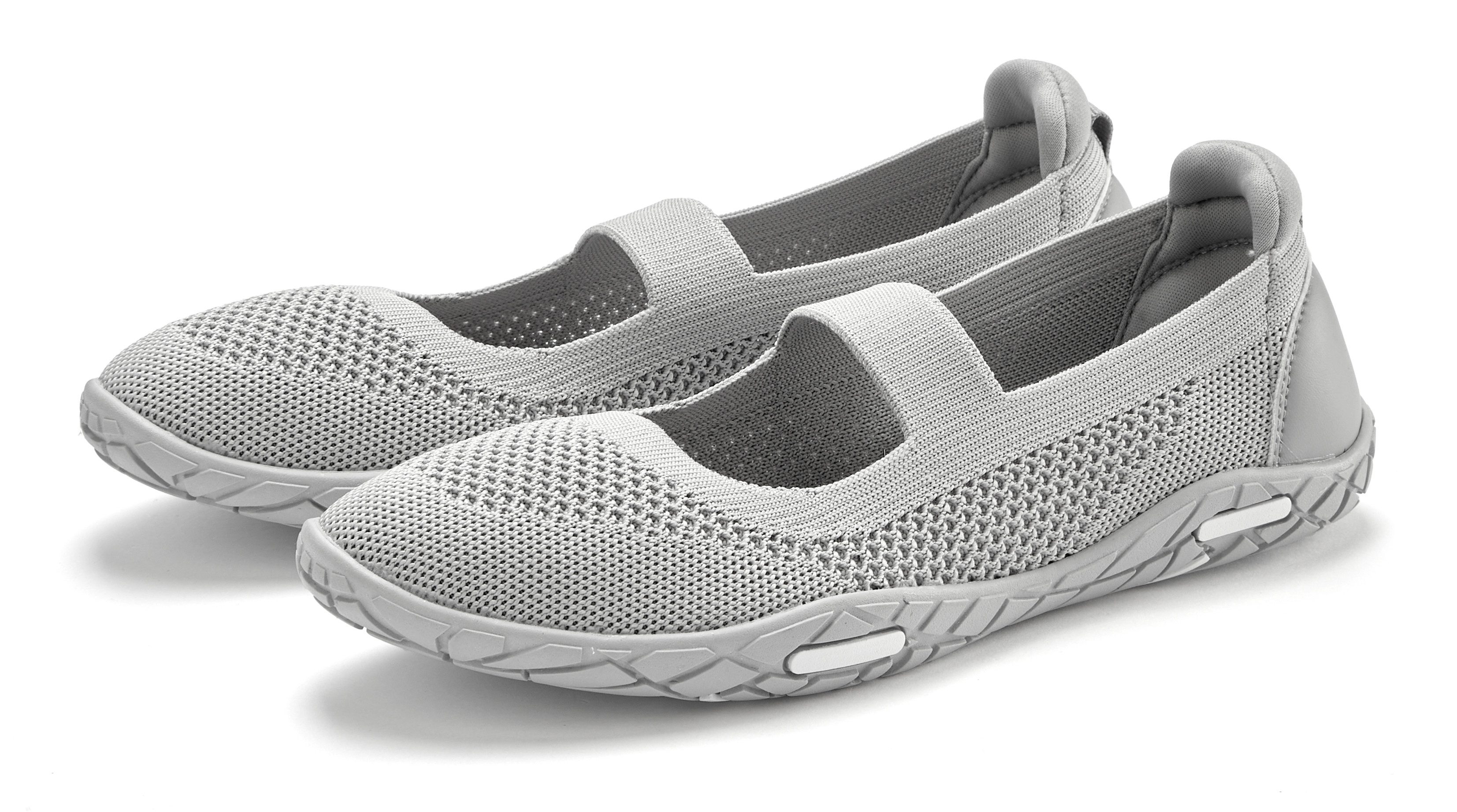 Lascana Sneaker-ballerina’s Vrijetijdsschoen, slipper, lage schoen, slip-on sneaker superlicht VEGAN