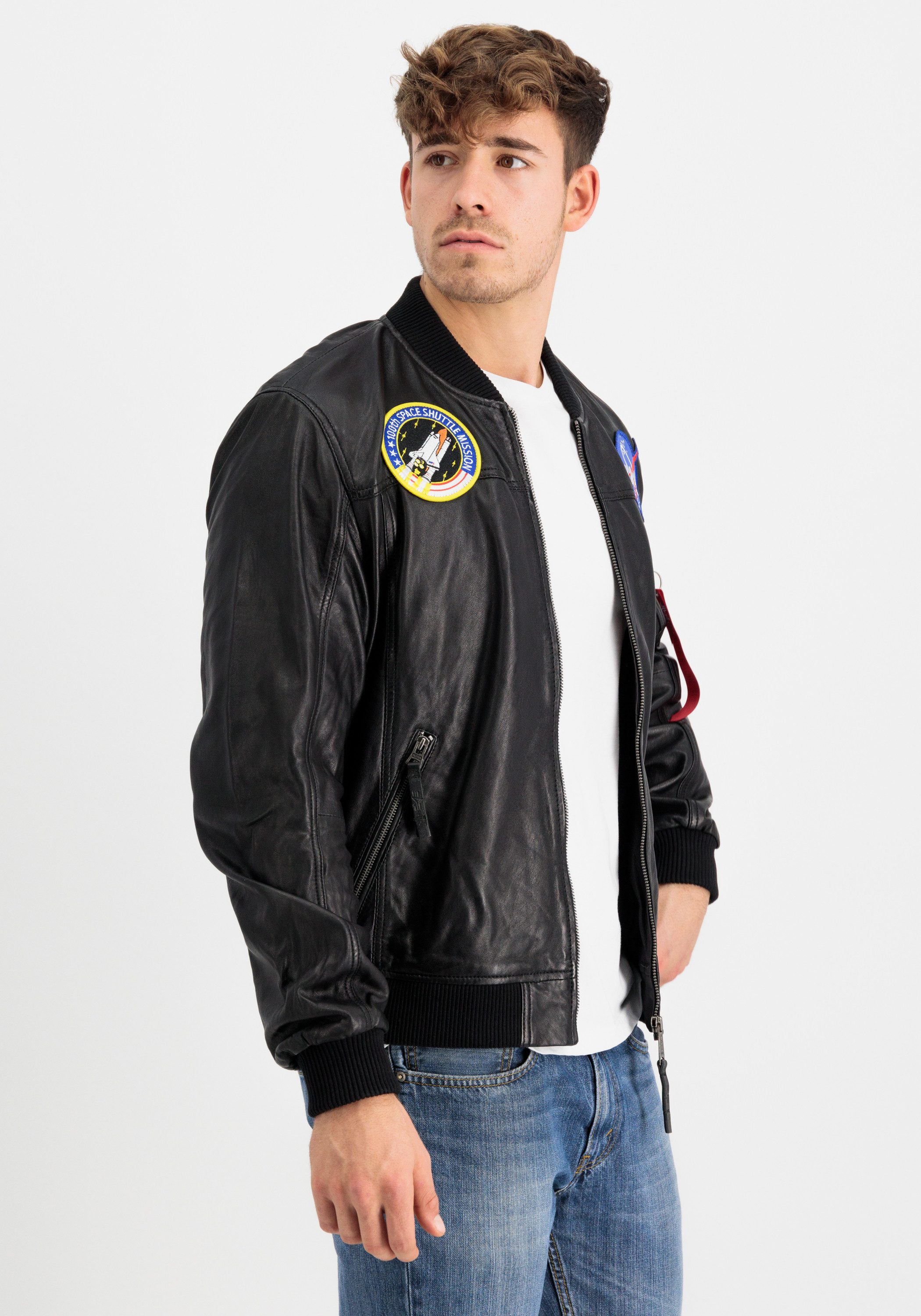 Alpha Industries Bomberjack Alpha Industries Men - Bomber Jackets MA-1 LW NASA Leather