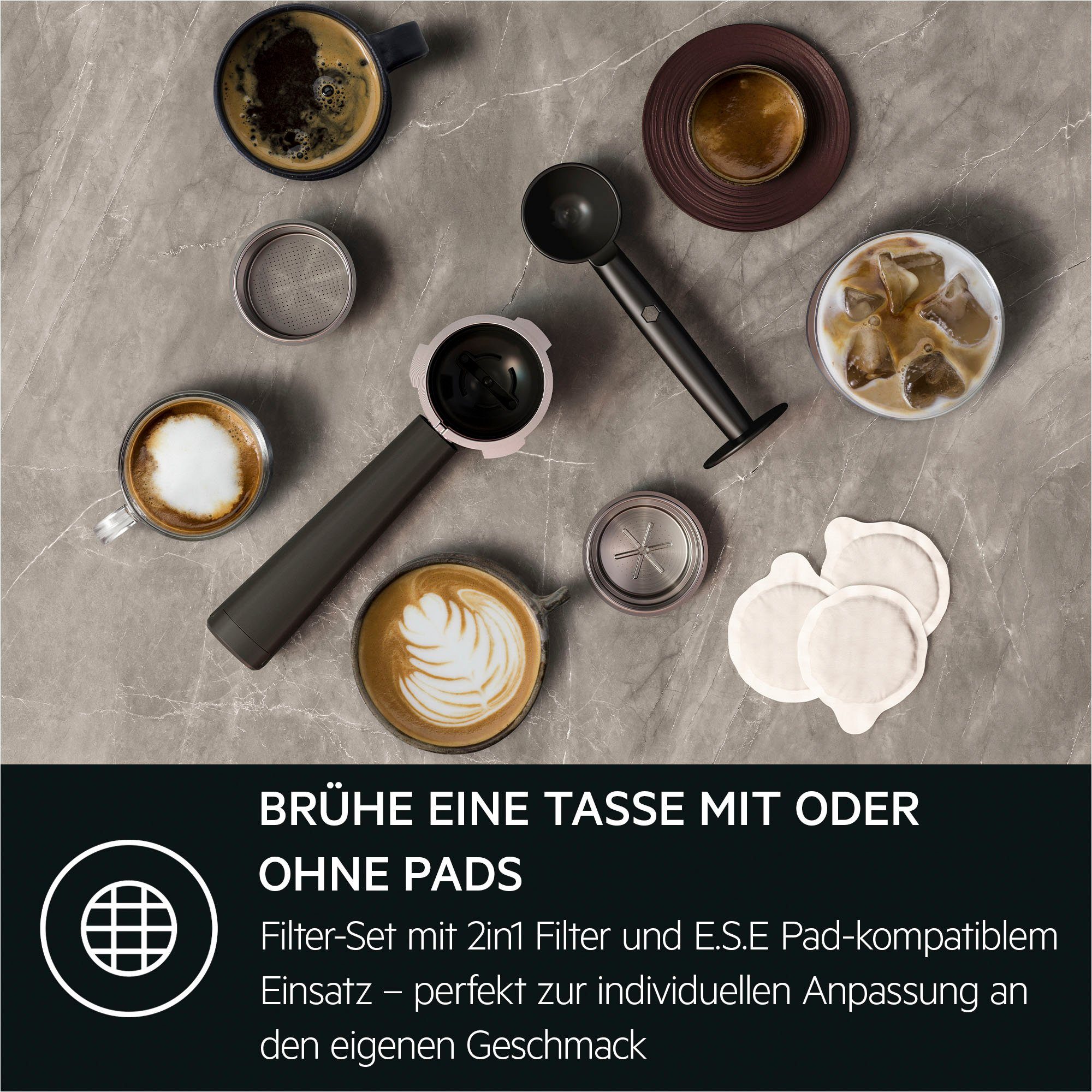 AEG Espressomachine Gourmet 6 EC6-1-6BST