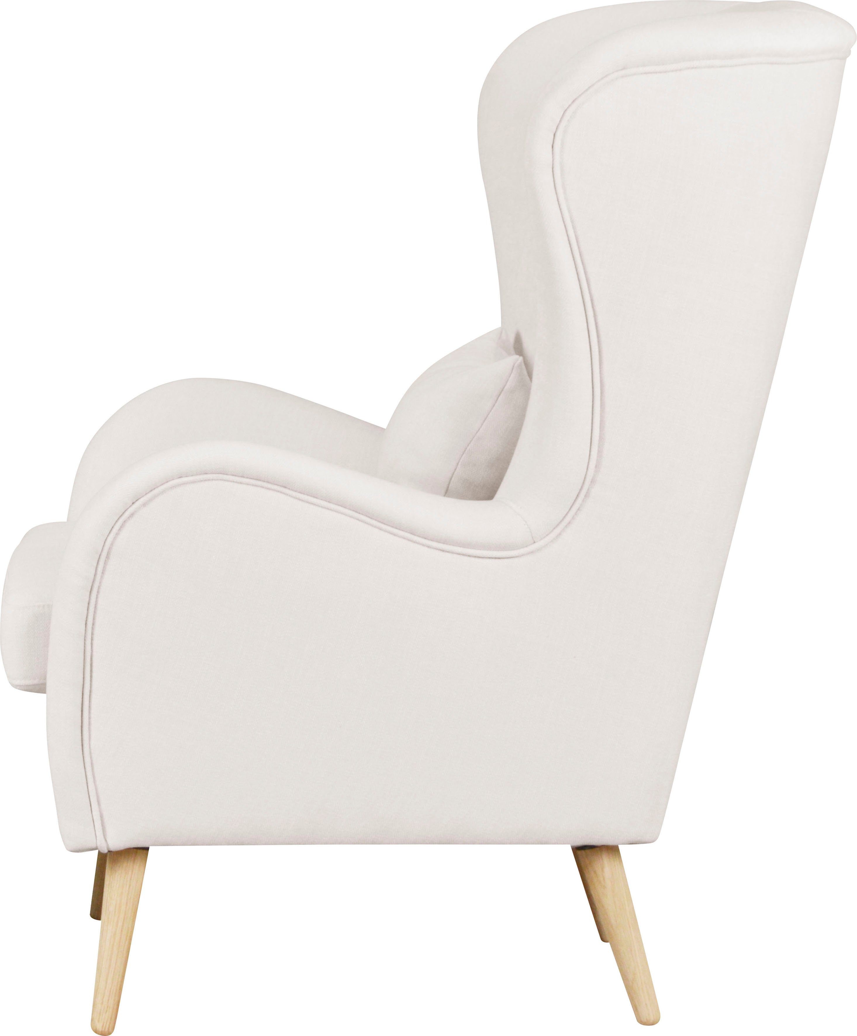 Guido Maria Kretschmer Home&Living Fauteuil Salla ook in imitatiebont en fijn corduroy, veel bekledingsopties, oorfauteuil (set)