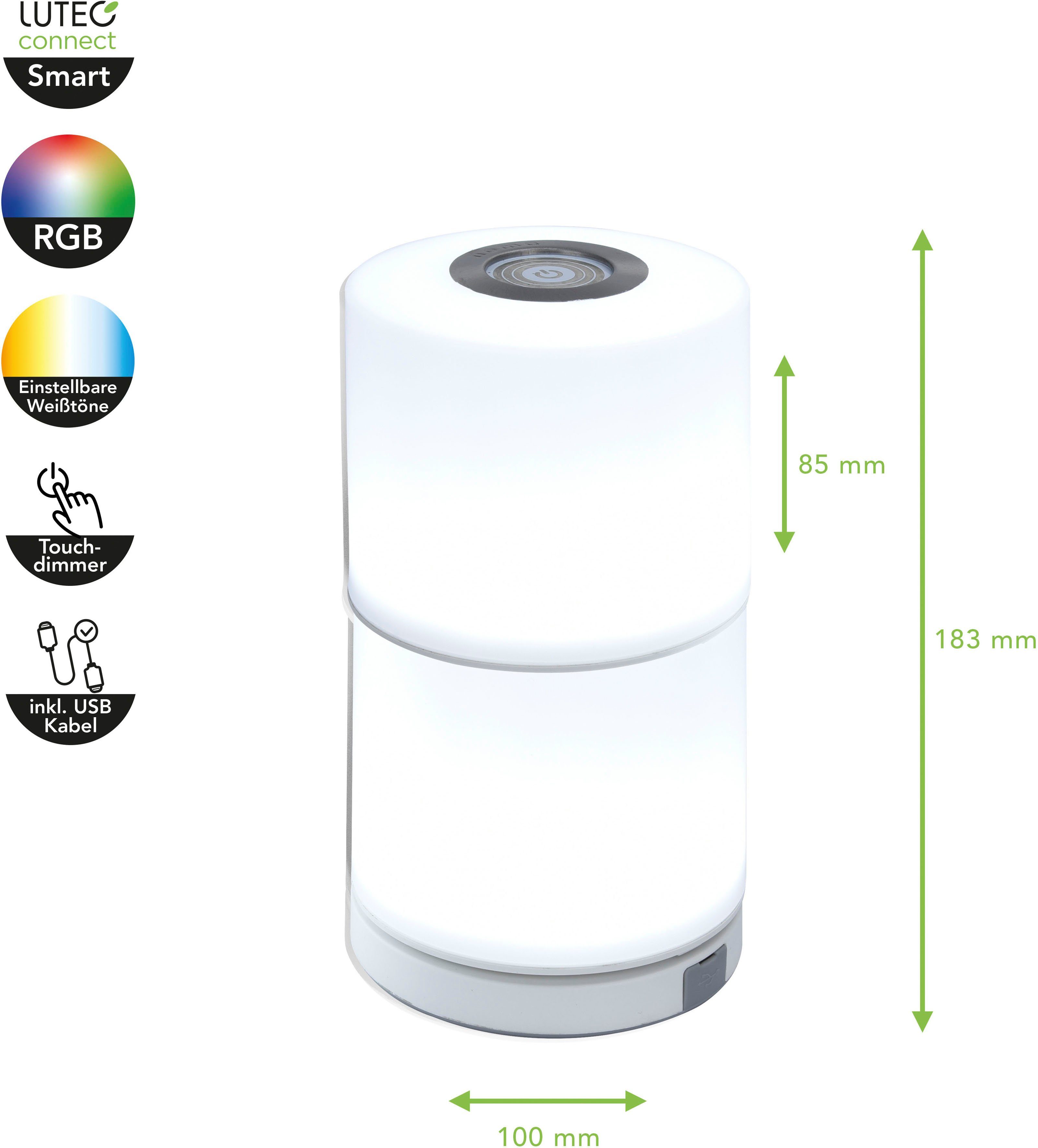 LUTEC Slimme ledlamp Noma (1 stuk)