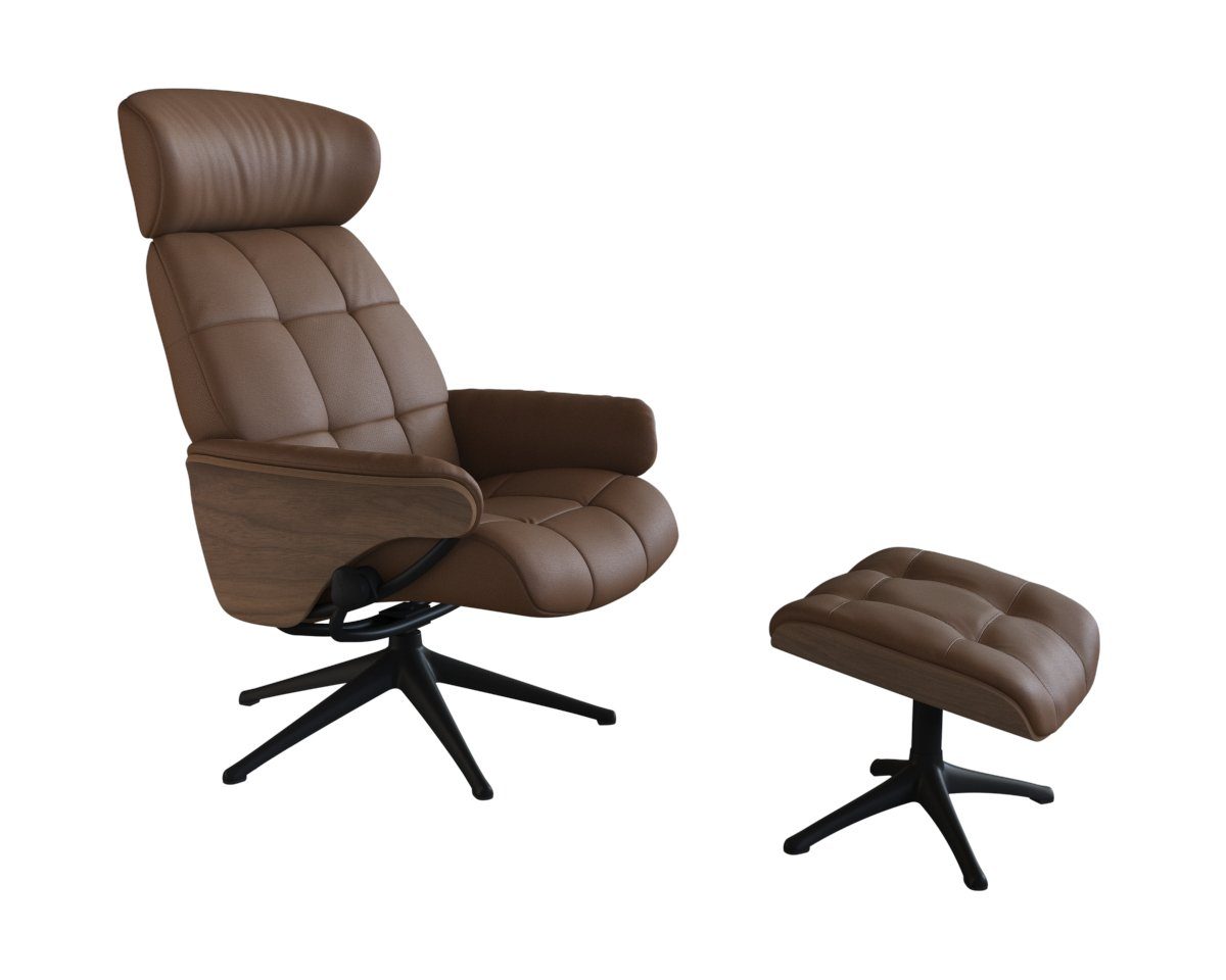 FLEXLUX Relaxfauteuil Skagen functionele stoel, gestoffeerde stoel, armleuning, TV-fauteuil