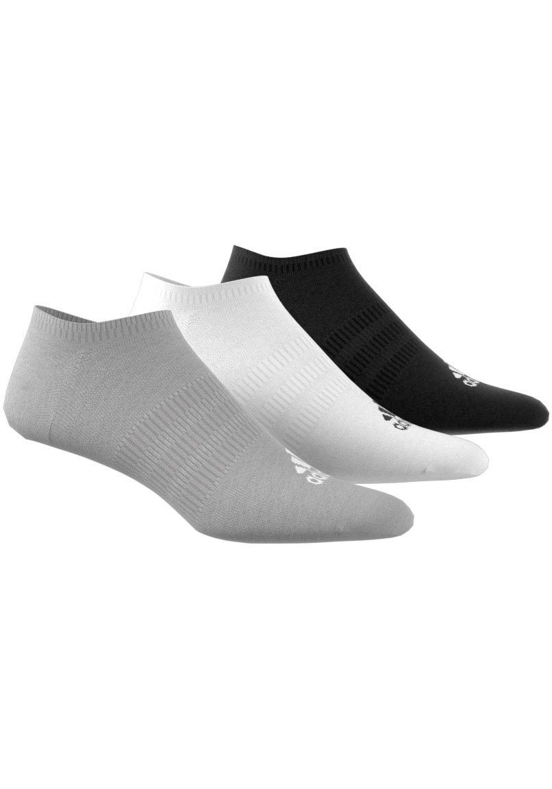 adidas Performance Functionele sokken THIN AND LIGHT NOSHOW SOCKS, 3 PAAR (3 paar)