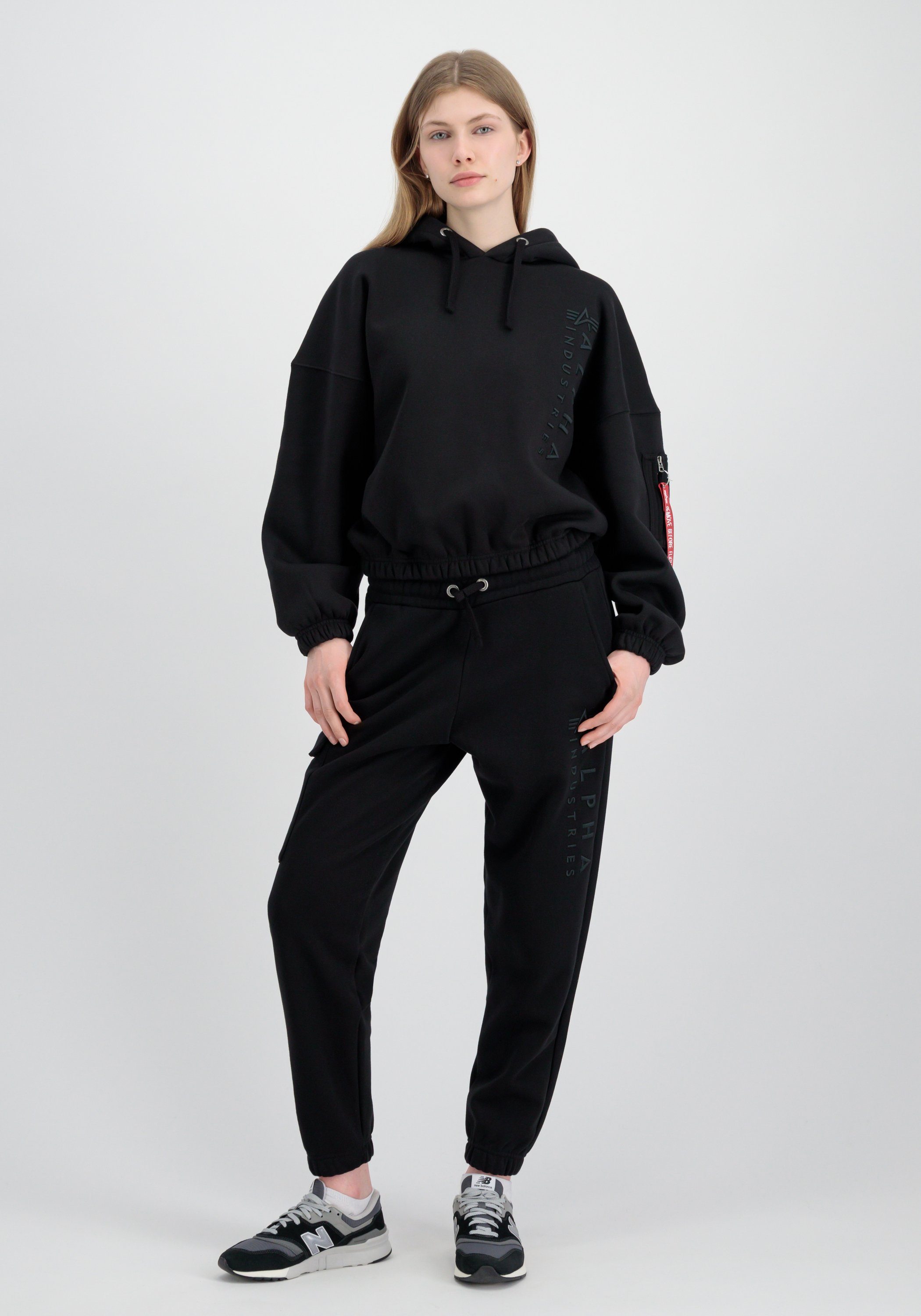 Alpha Industries Joggingbroek ALPHA INDUSTRIES Women - Jogger EMB Jogger Wmn