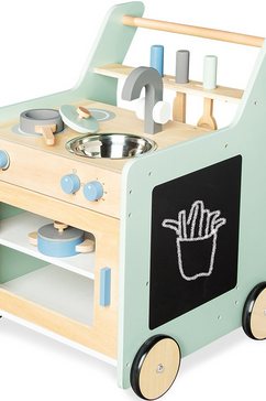 pinolino speelkeukentje kalle ook als loopkar te gebruiken (6 stuks) groen