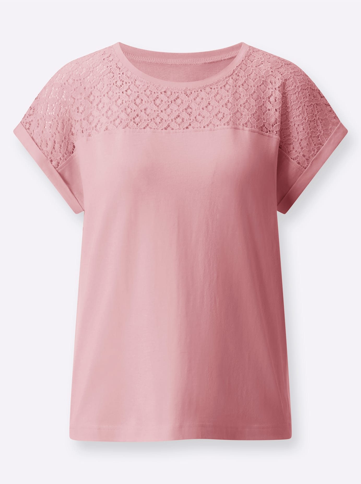 Classic Basics Shirt met ronde hals (1-delig)