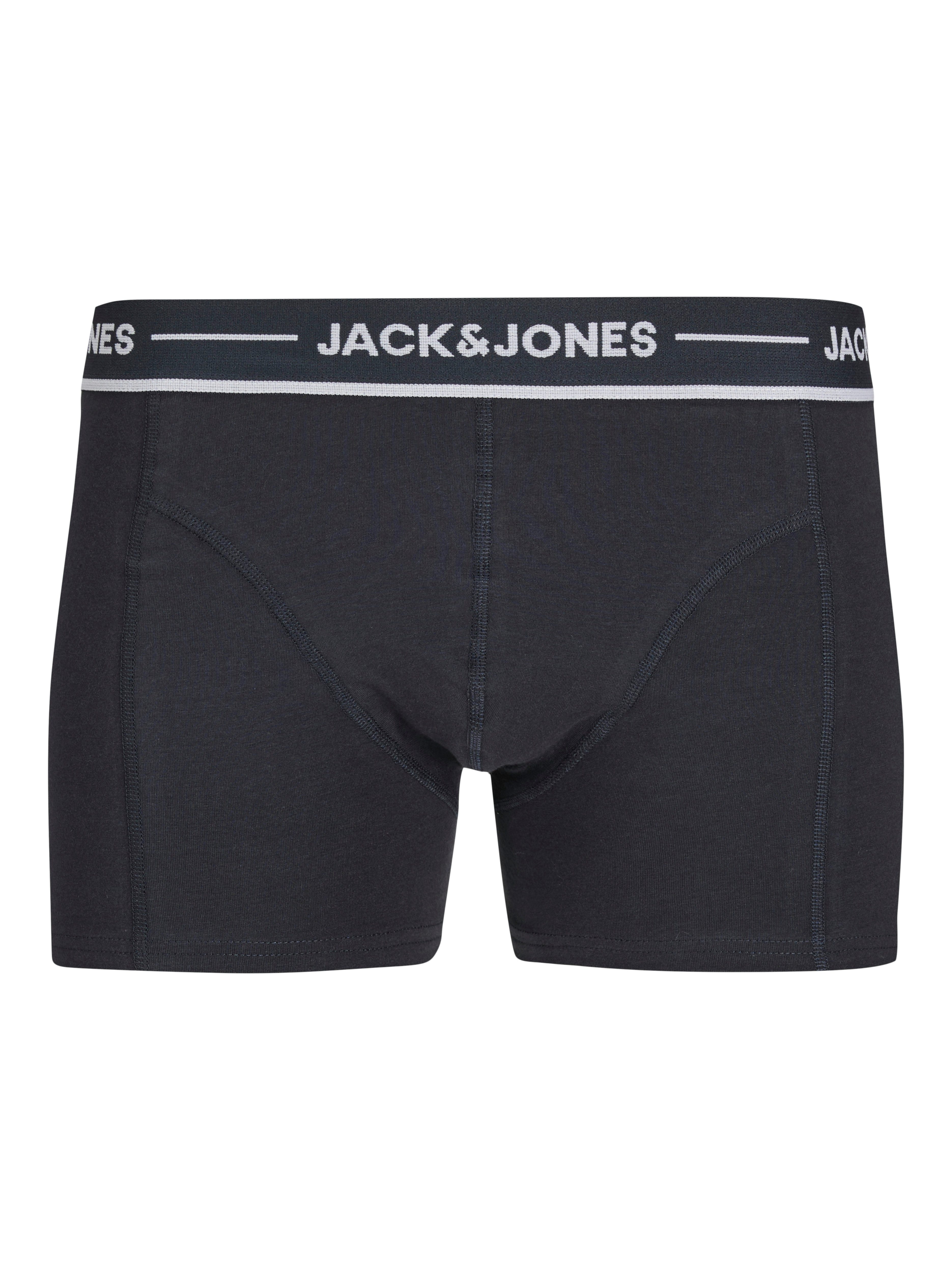Jack & Jones Trunk JACCLAUS SOLID TRUNKS 3 PACK SN (set 3 stuks)