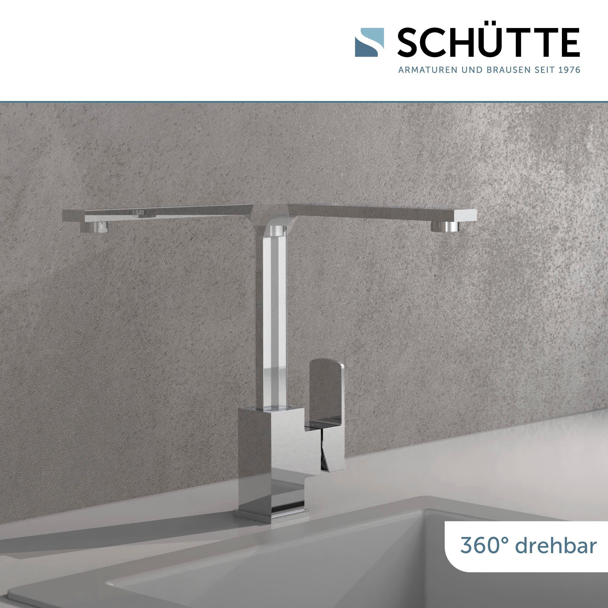 Schütte Gootsteen kraan Tianto 360° zwenkbare kraan, mengkraan, chroom, hoge druk
