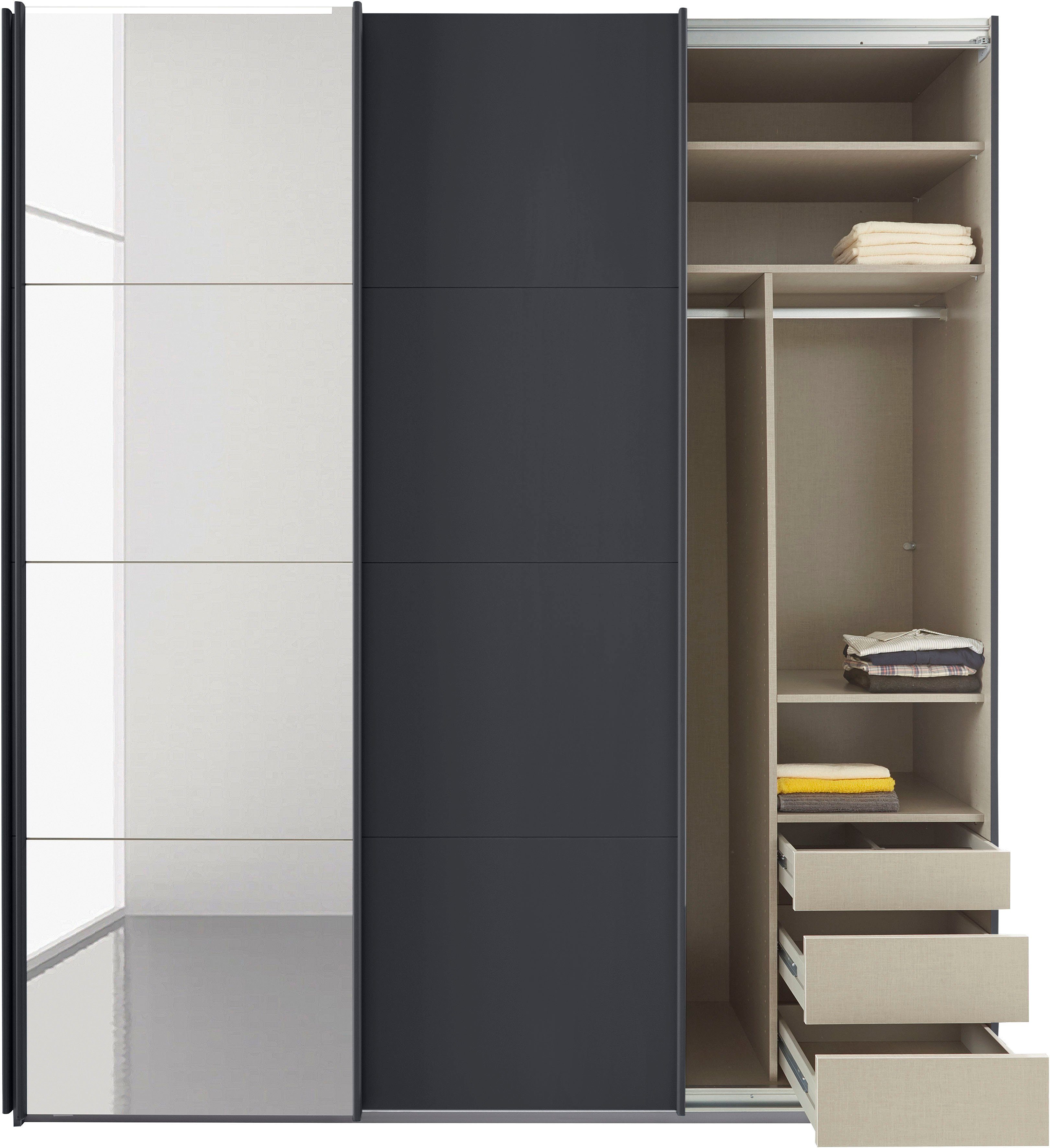 rauch Zweefdeurkast Kledingkast kast garderobe TOPSELLER OTELI incl. binnenindeling
