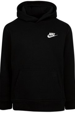 nike sportswear hoodie nkb club fleece po hoodie zwart