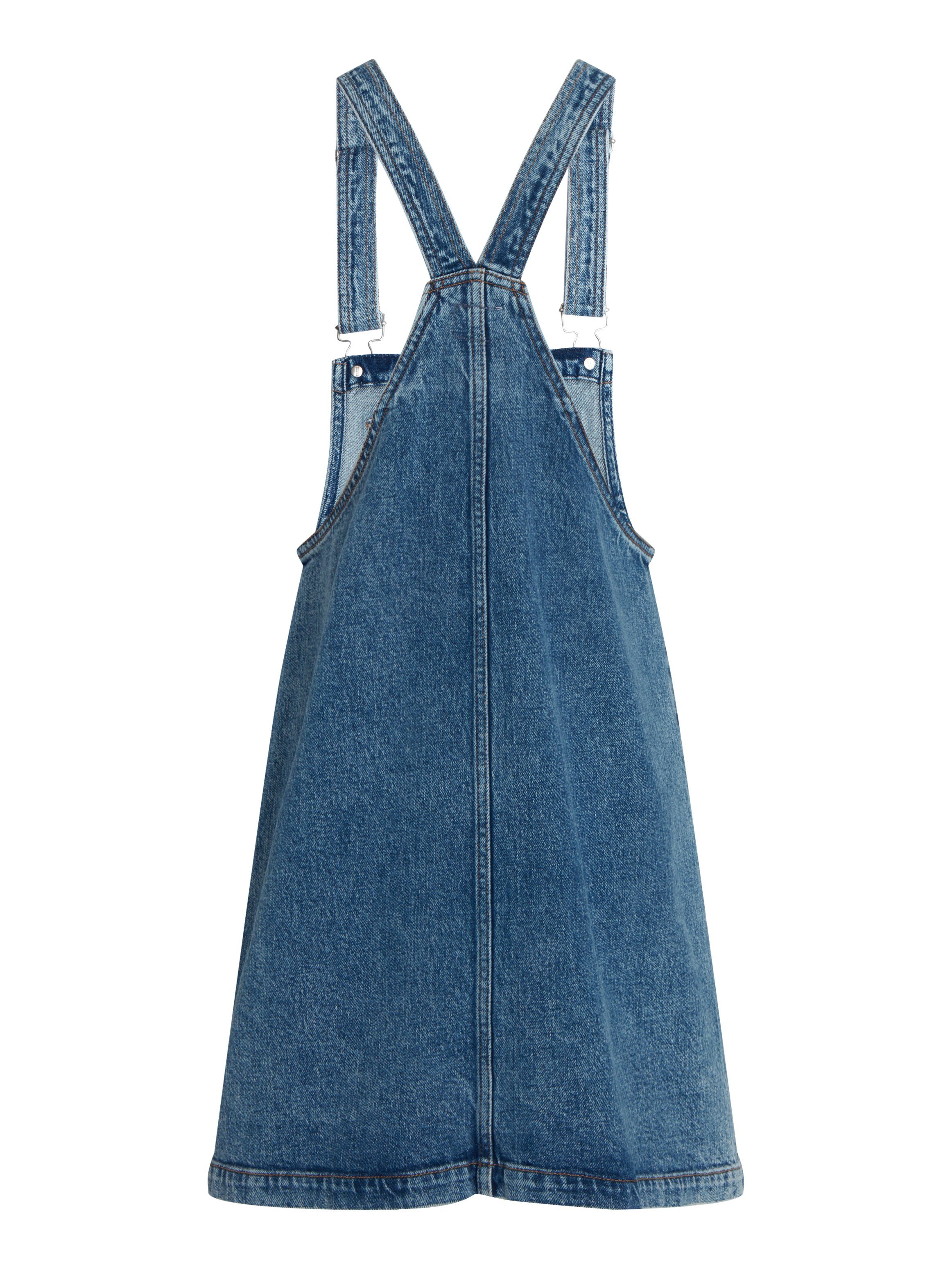 TOMMY Jeans jurk PINAFORE DRESS CG4136 met verstelbare schouderbanden