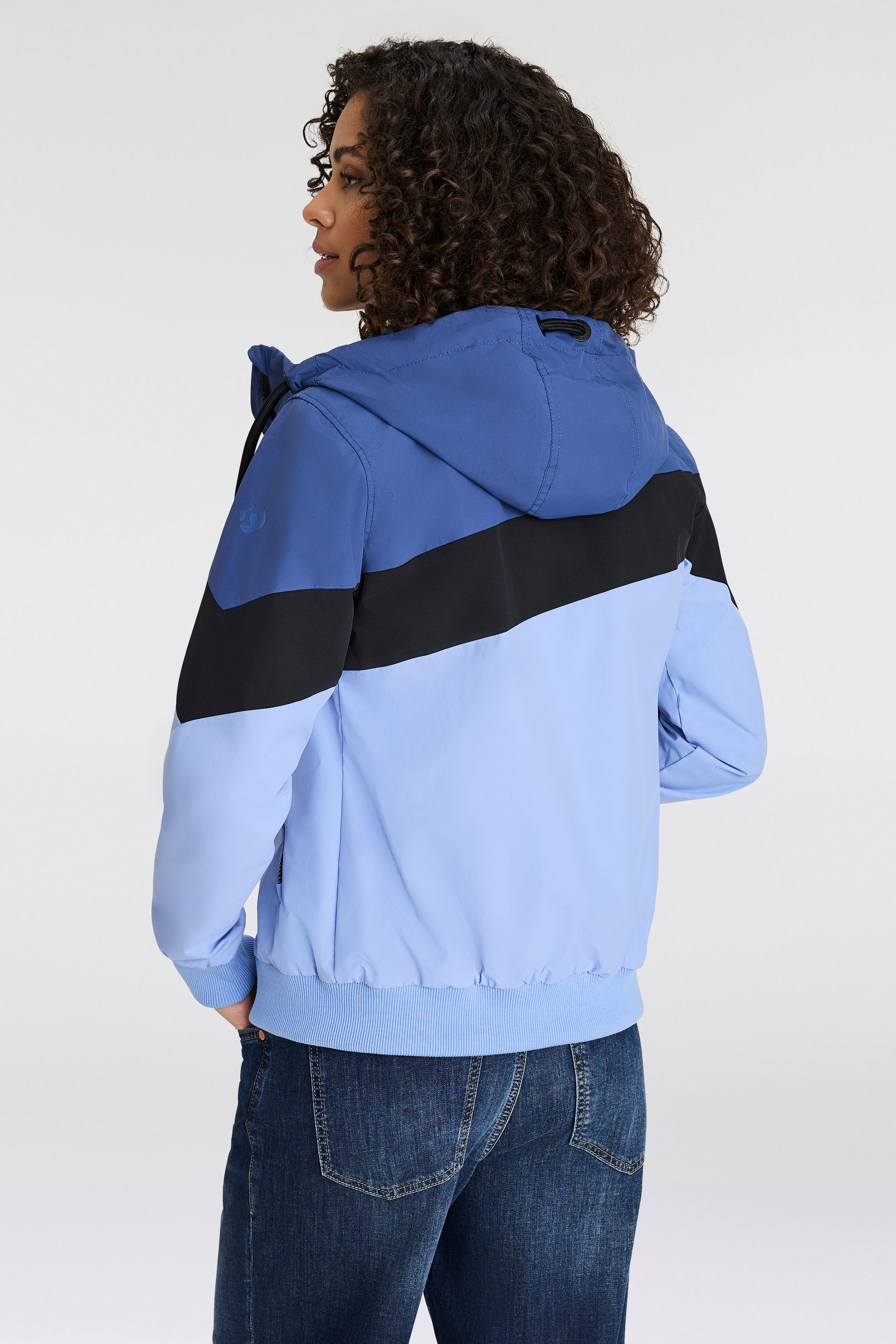 Ragwear Functioneel jack NUGGIE OMBRE O Tussenjas van waterafstotend materiaal