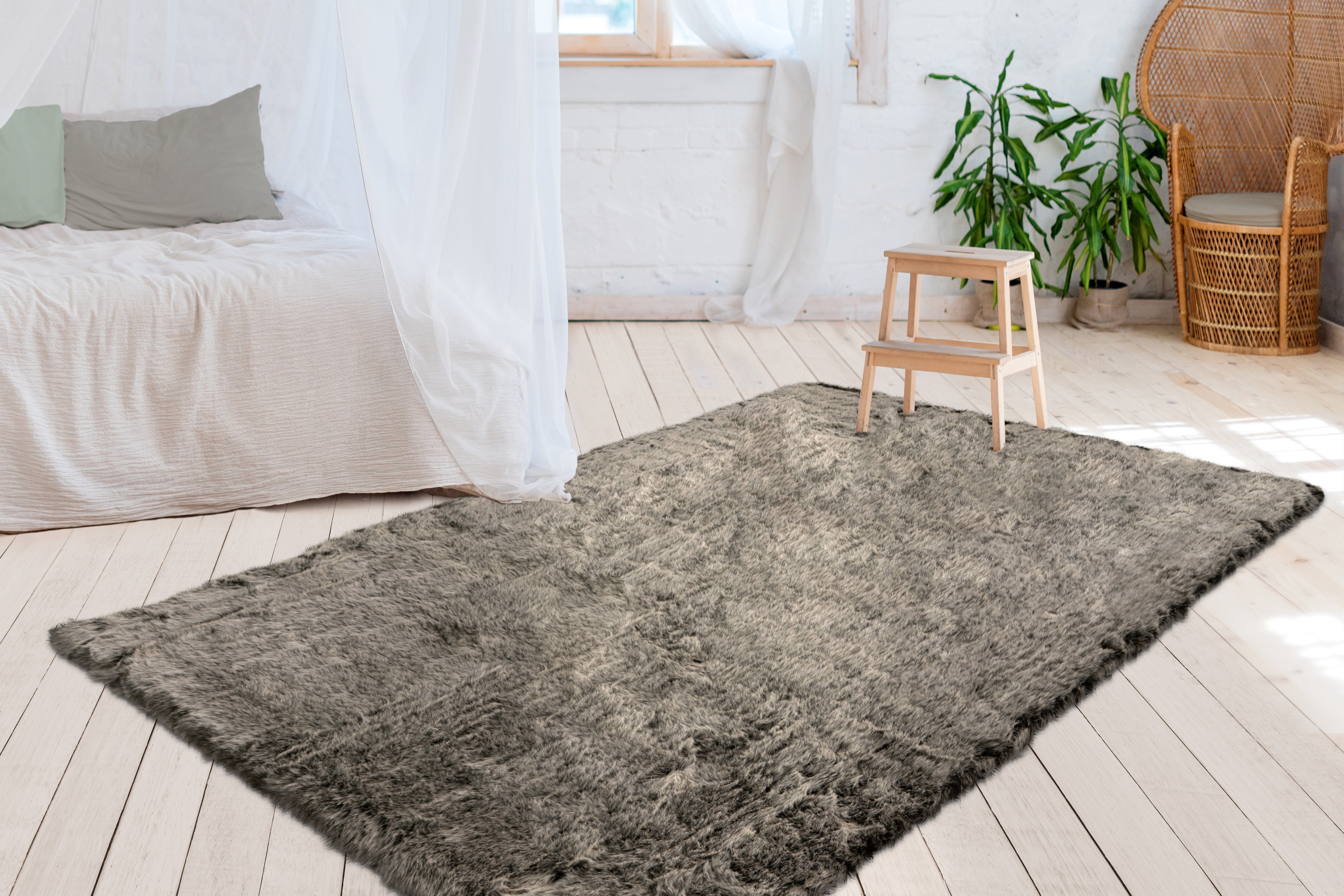 me gusta Vloerkleed Tender 125 Knuffelige & gezellige vloerkleed, UNI-kleuren, geschikt voor vloerverwarming