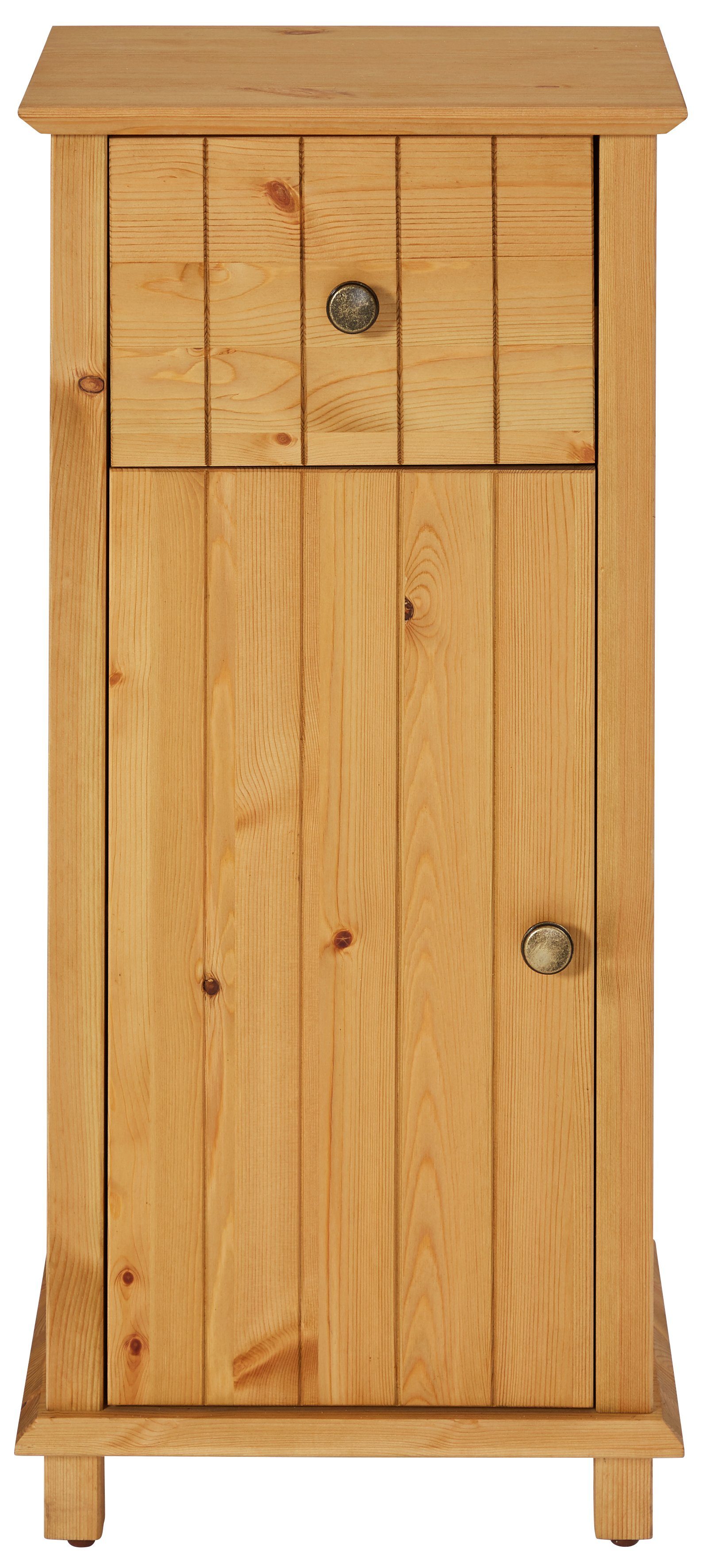 Home affaire Onderkast Vili Breedte 34 cm, badkamerkast van massief hout, grenenhout onderkasten