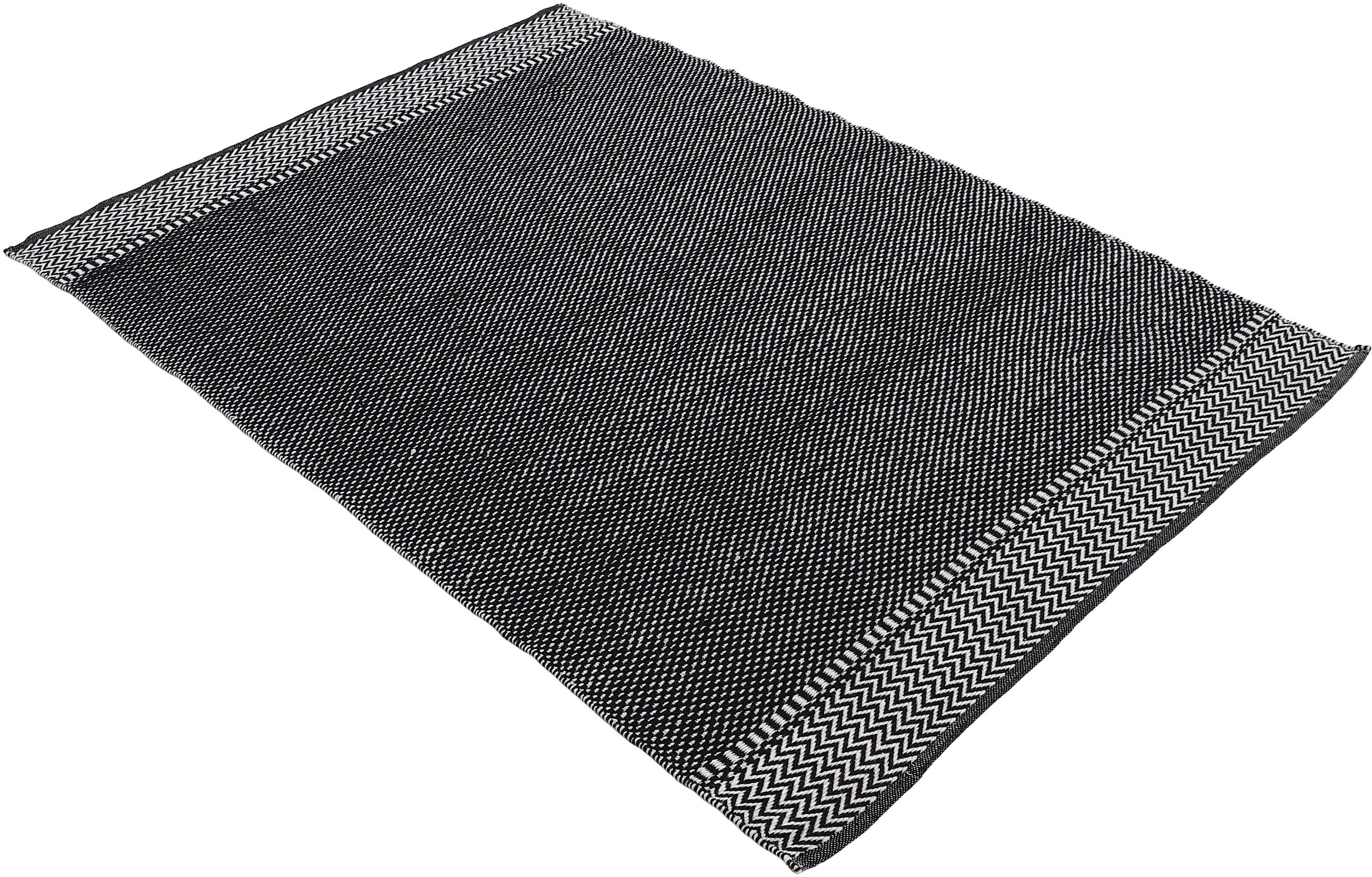 carpetfine Vloerkleed Frida 205 Omkeerbaar tapijt, 100% gerecycled materiaal (PET), vlakweefsel, sisal uitstraling