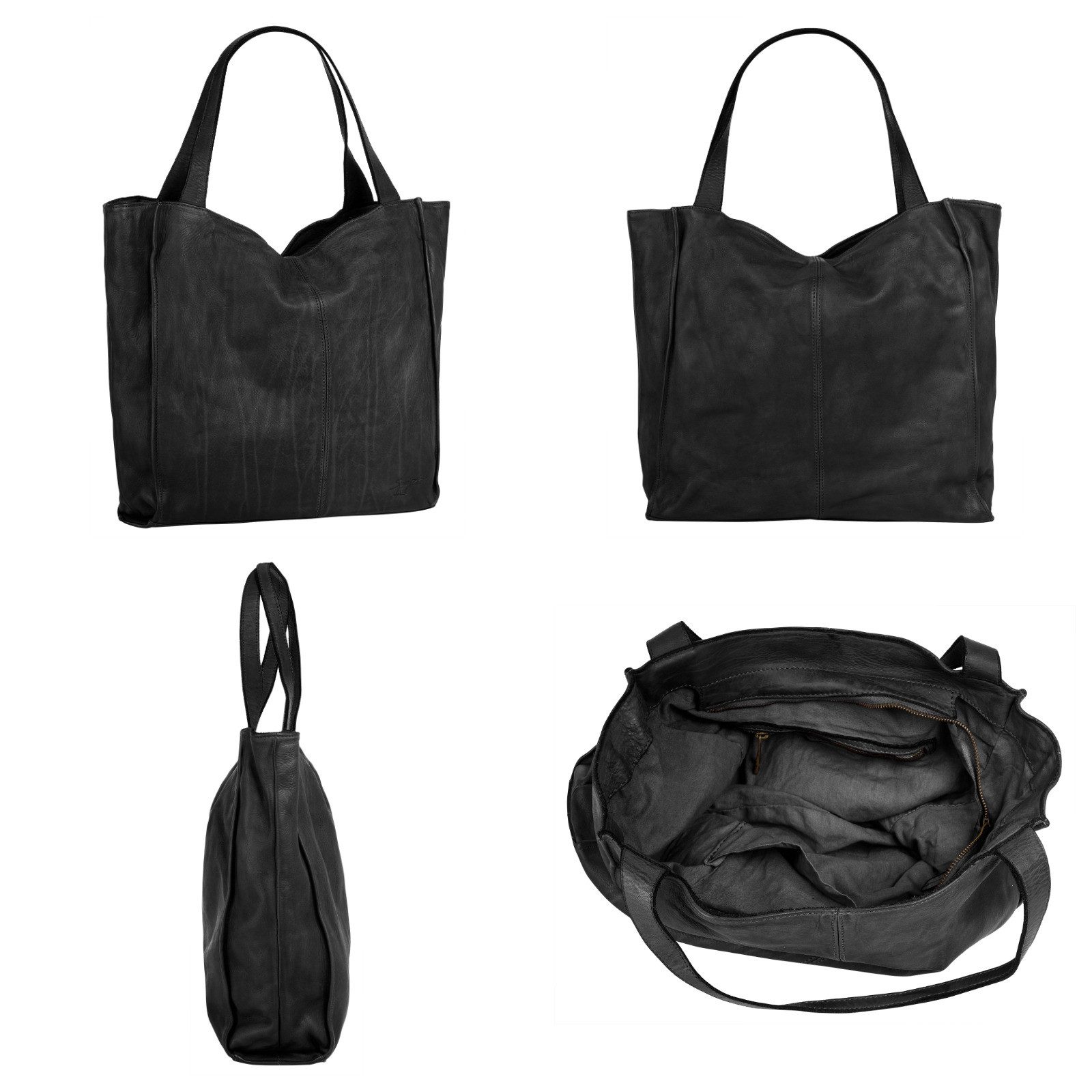 Samantha Look Shopper echt leer, made in italy