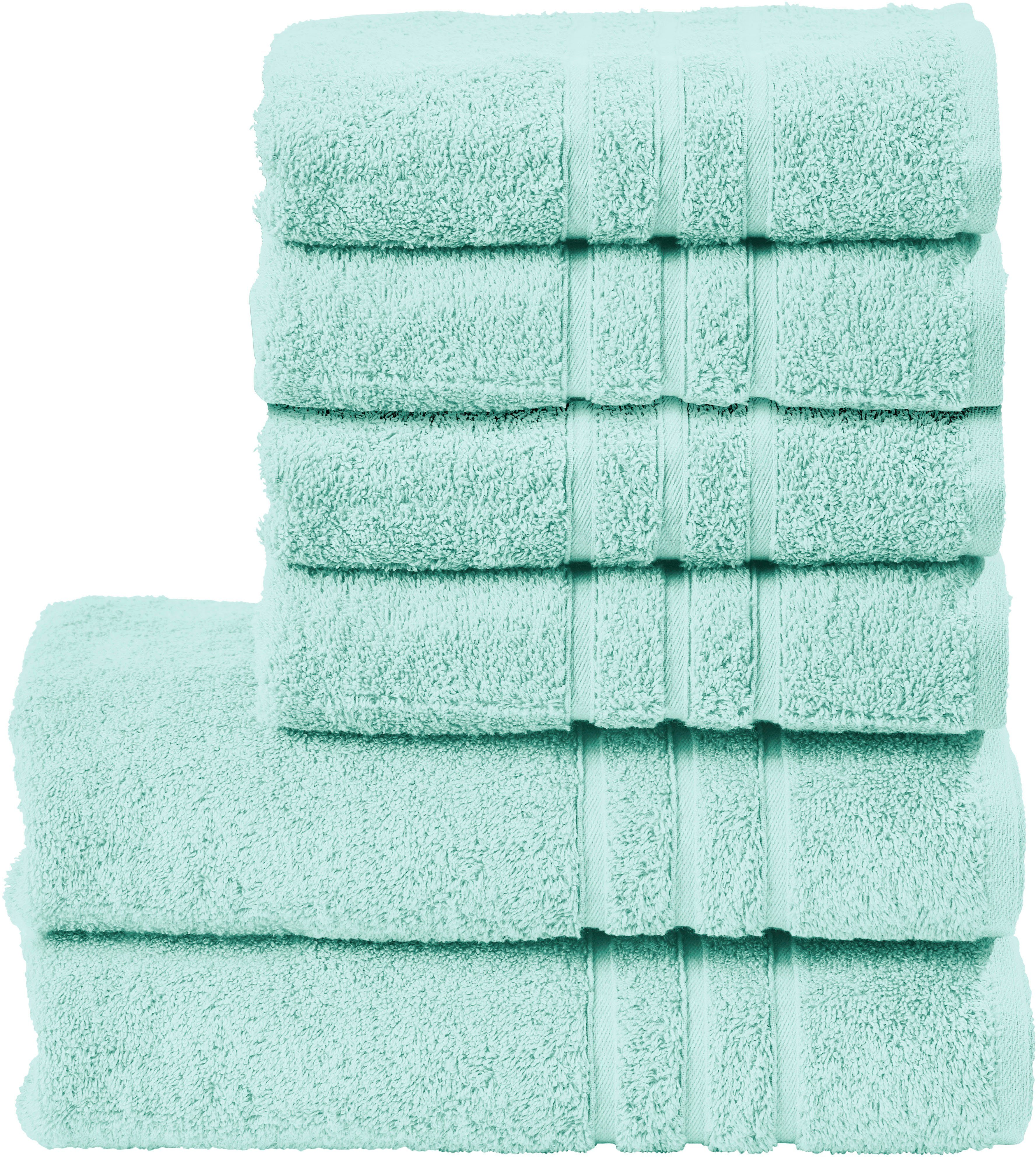 done. Handdoekenset Daily uni (set) handdoeken blauw