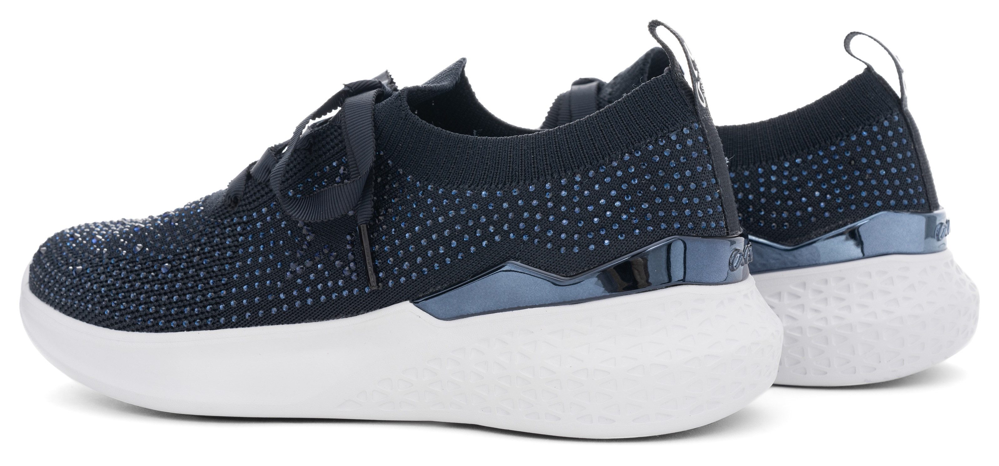 Ara Slip-on sneakers Maya , veterschoen, slipper in brei-look, h-breedte