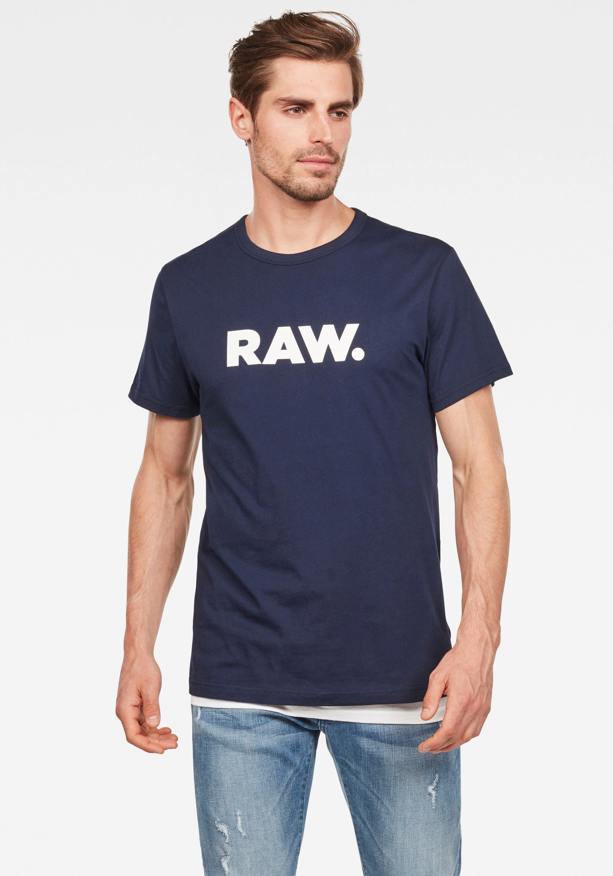 Heren Kleding voor voor Overhemden voor Casual en nette overhemden G-Star RAW Lash Straight Fit T-shirt voor heren Bespaar 45% 
