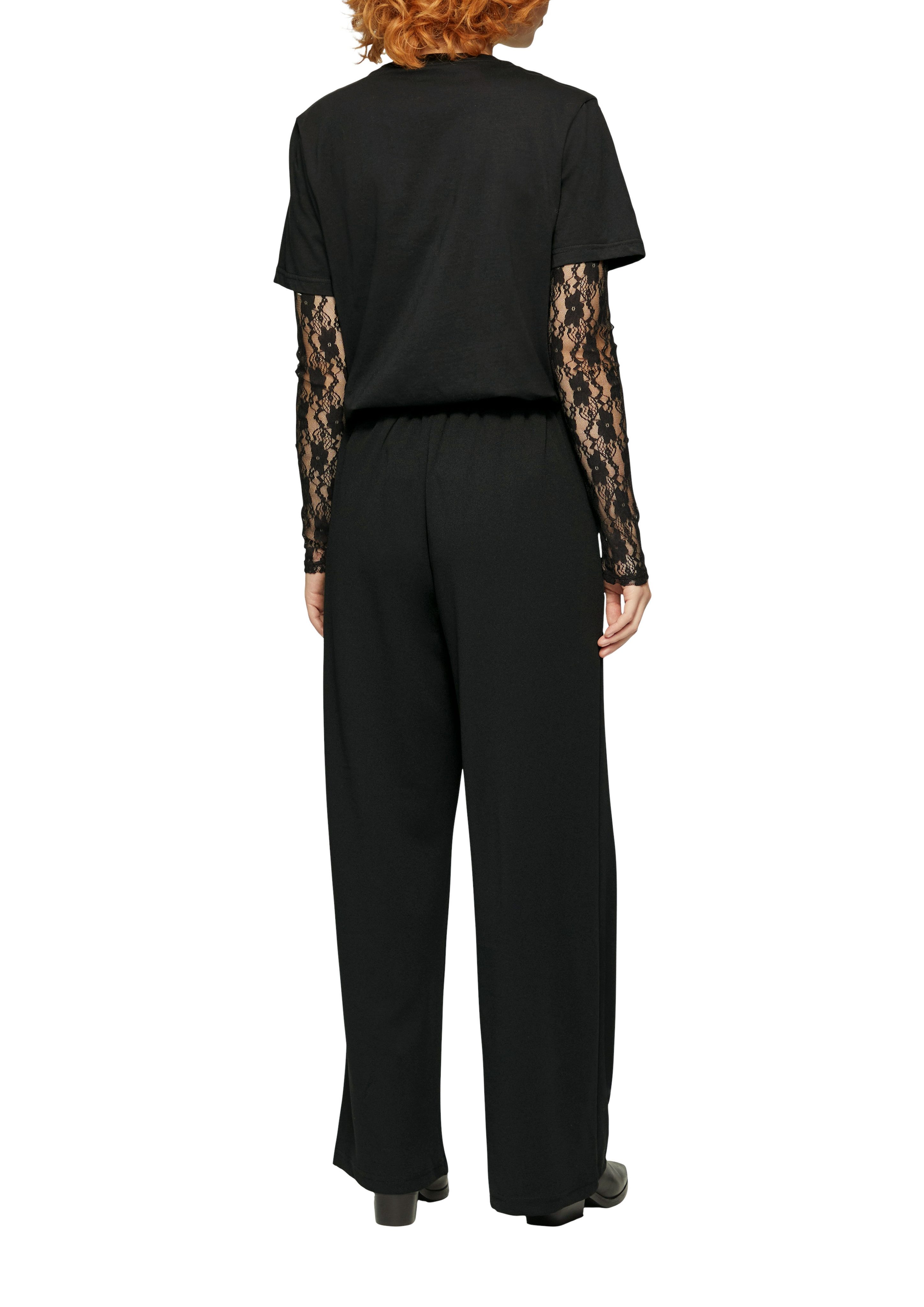 Q S designed by Stoffen broek met stretchaandeel