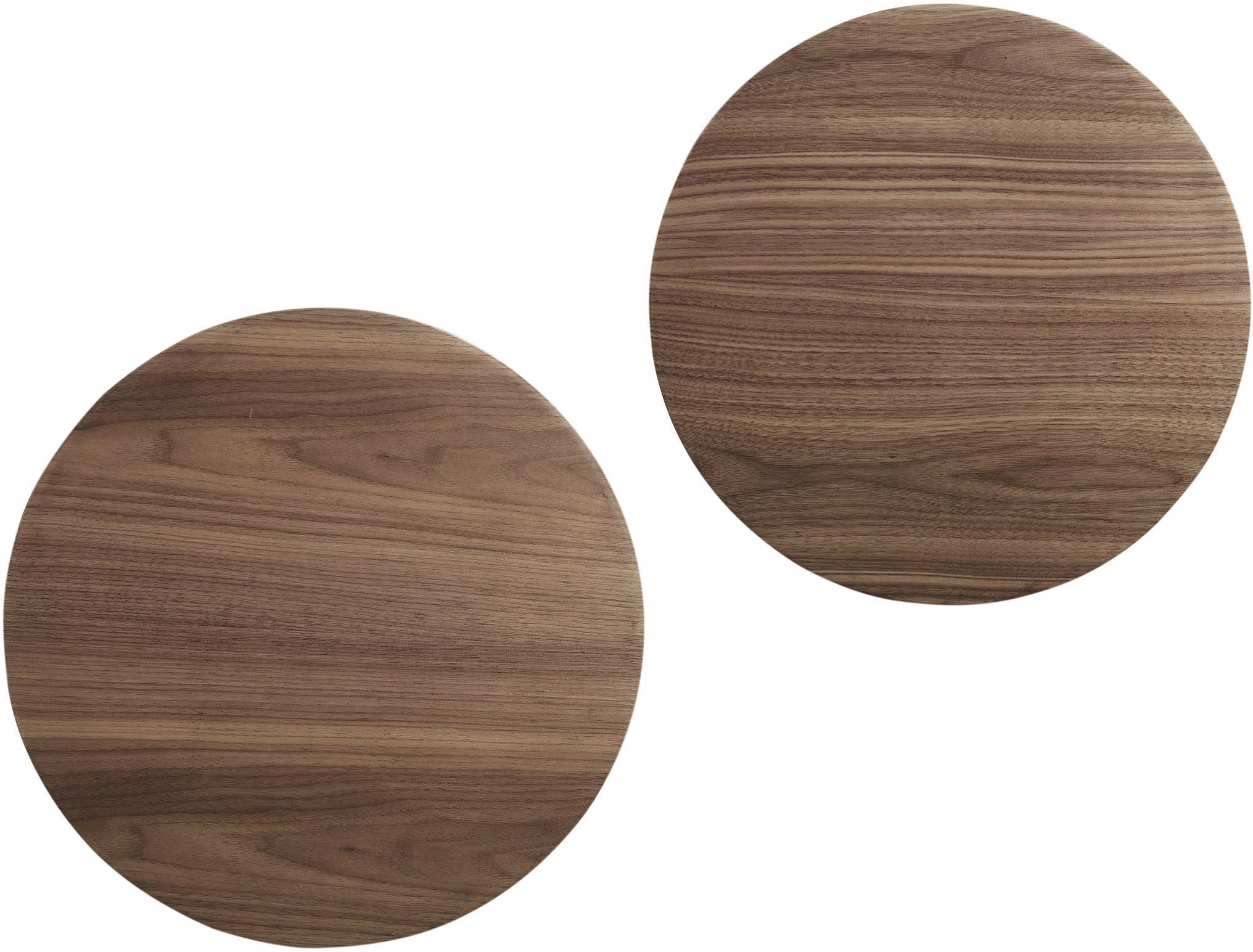 SalesFever Salontafel met houtfineer (2 stuks)