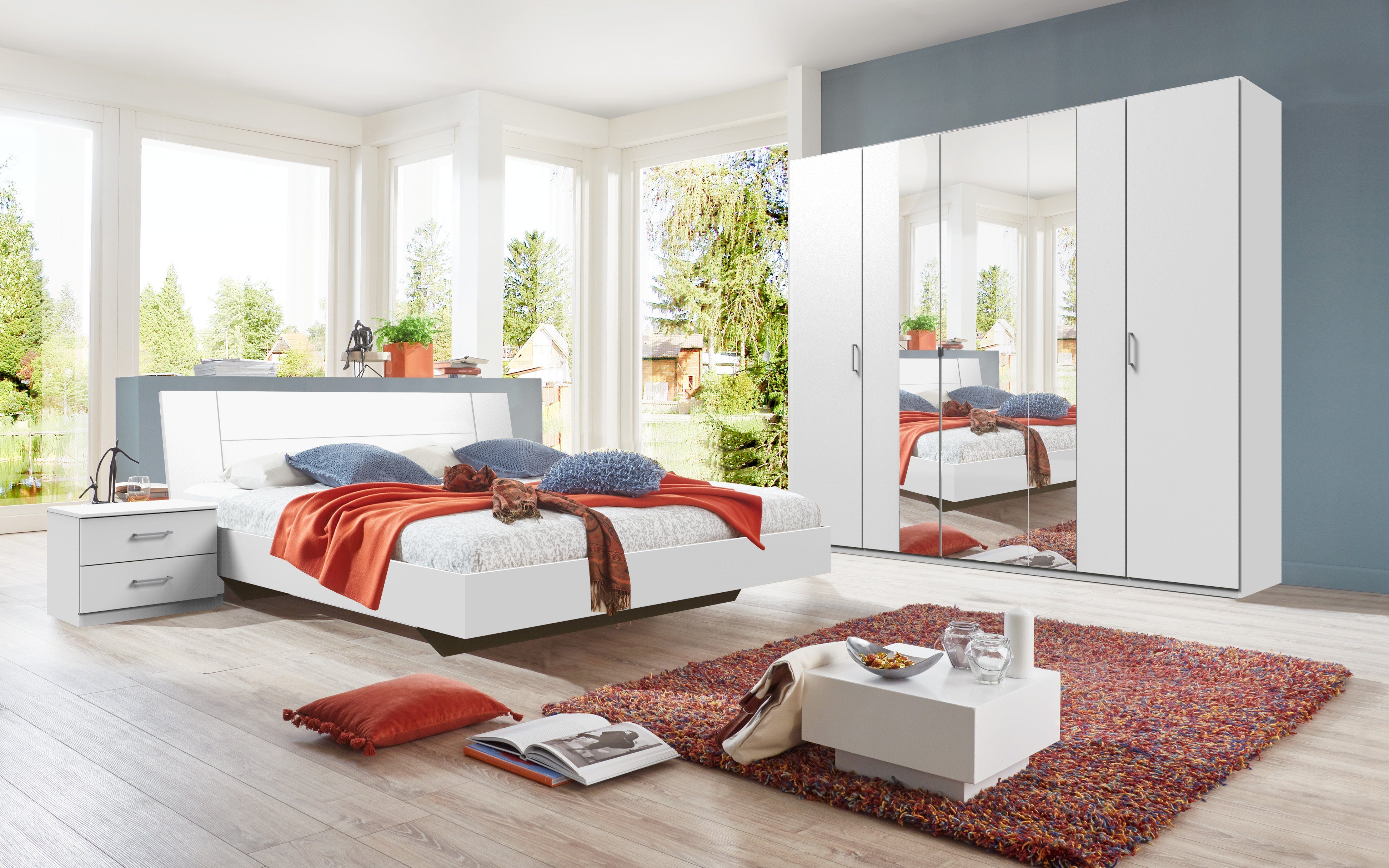 Wimex Futonbed Kreta Ligoppervlak 180x200 cm, modern hoofdbord
