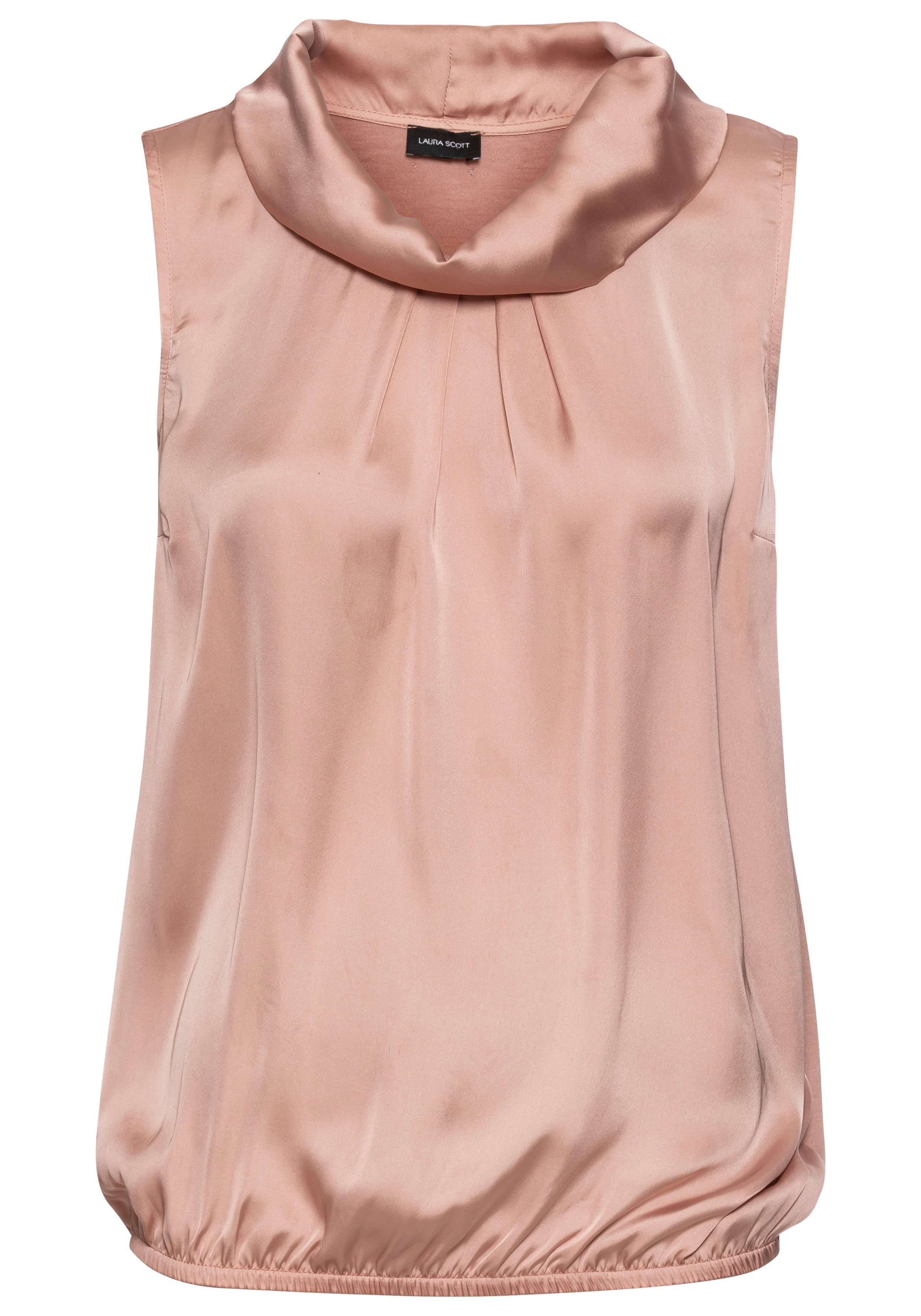 Laura Scott Top van satijn en jersey nieuwe kleuren