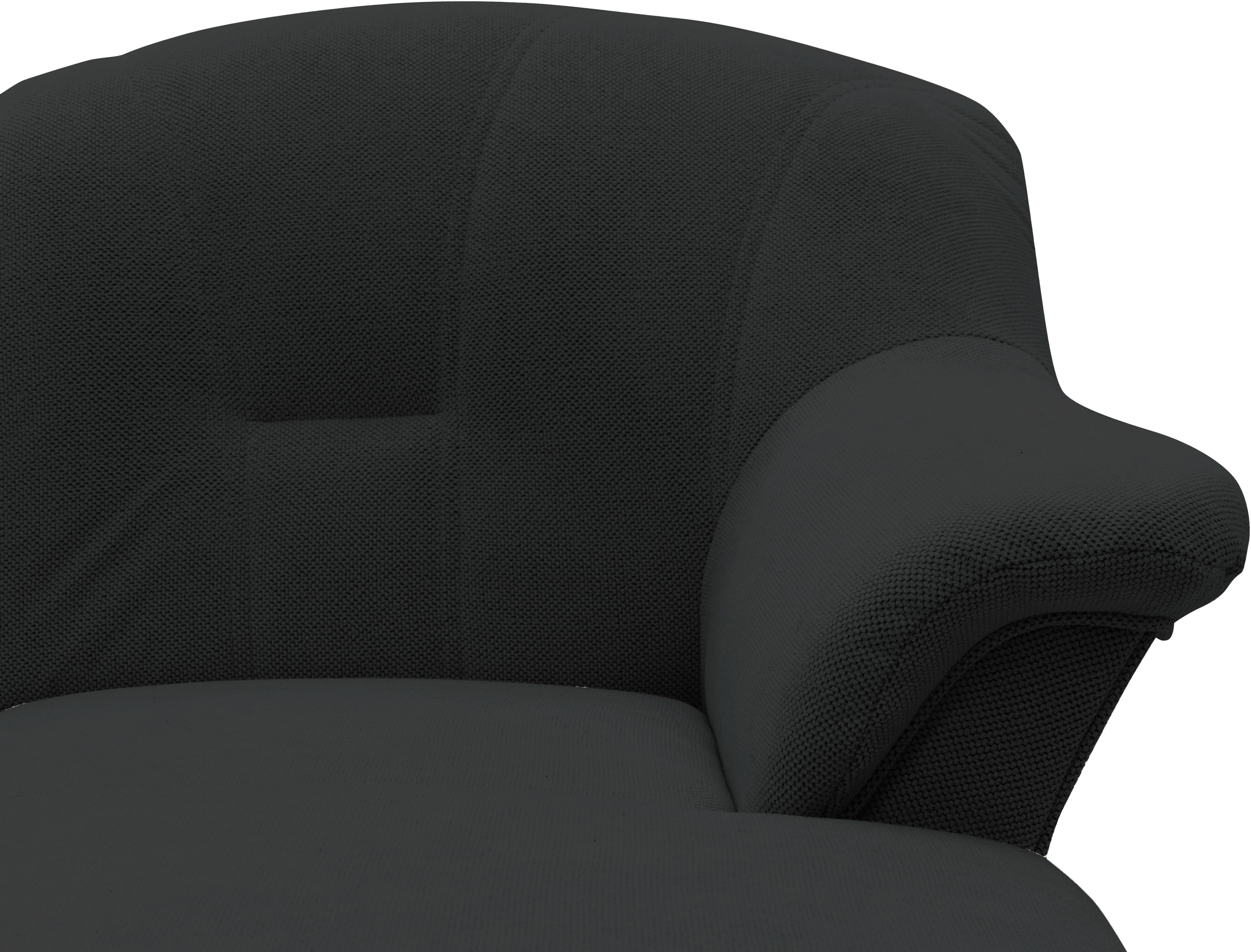 DOMO collection Zithoek Flores ook in leren bekleding, B/D/H: 293/180/86 cm, U-vorm (3 stuks)