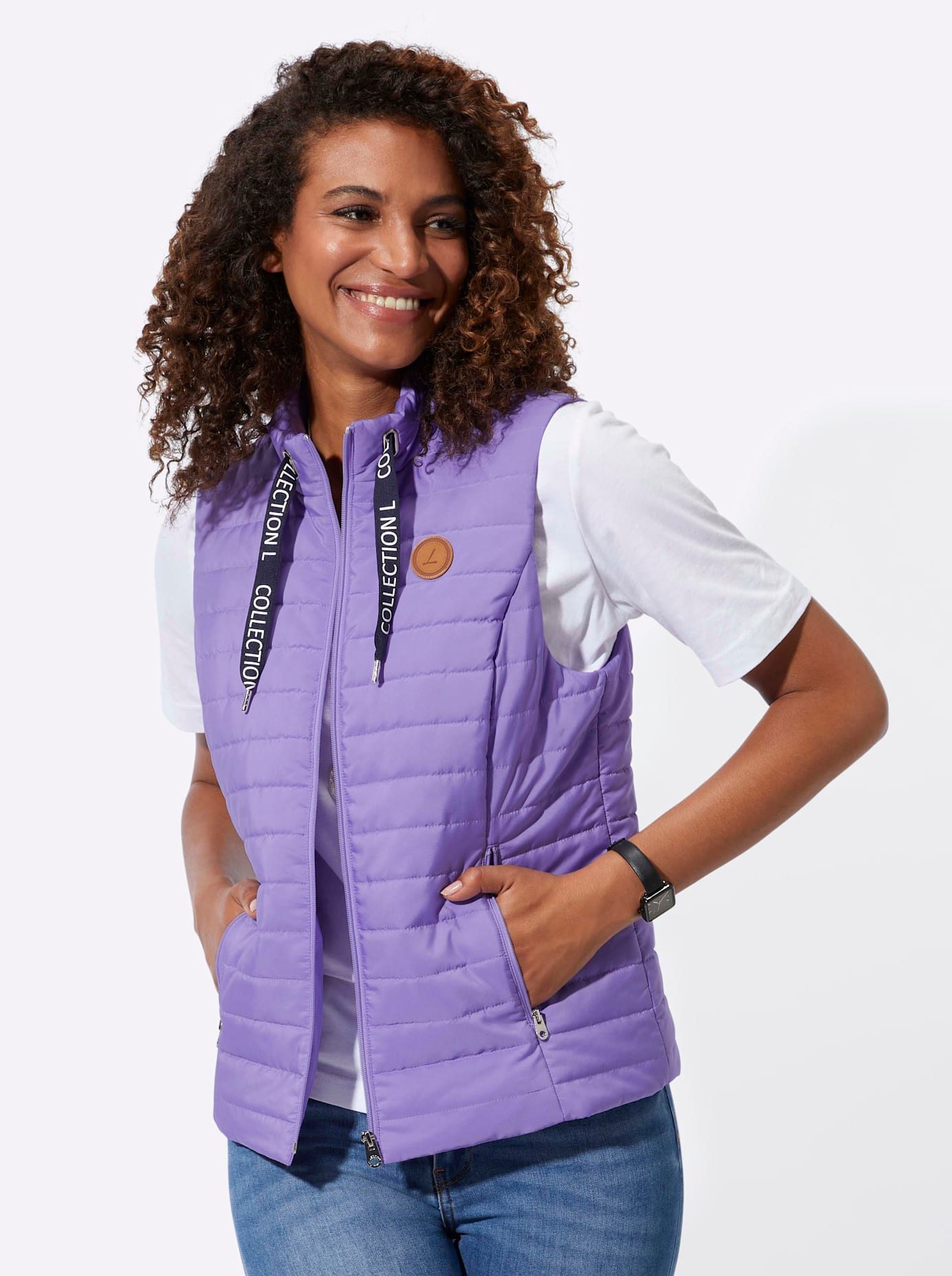 Casual Looks Bodywarmer bovenkleding maat 44 paars