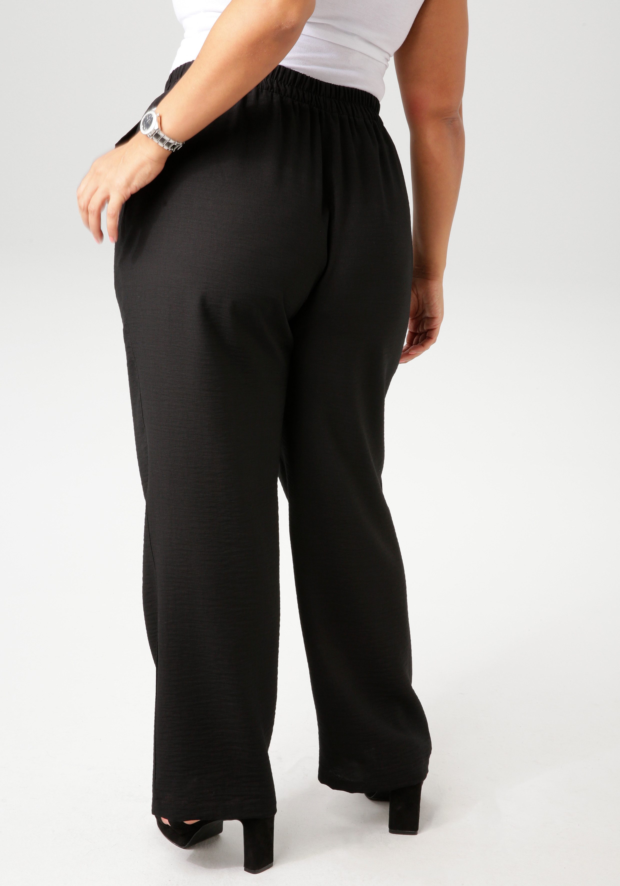 Aniston PLUS Comfortbroek van gestructureerd materiaal - nieuwe collectie