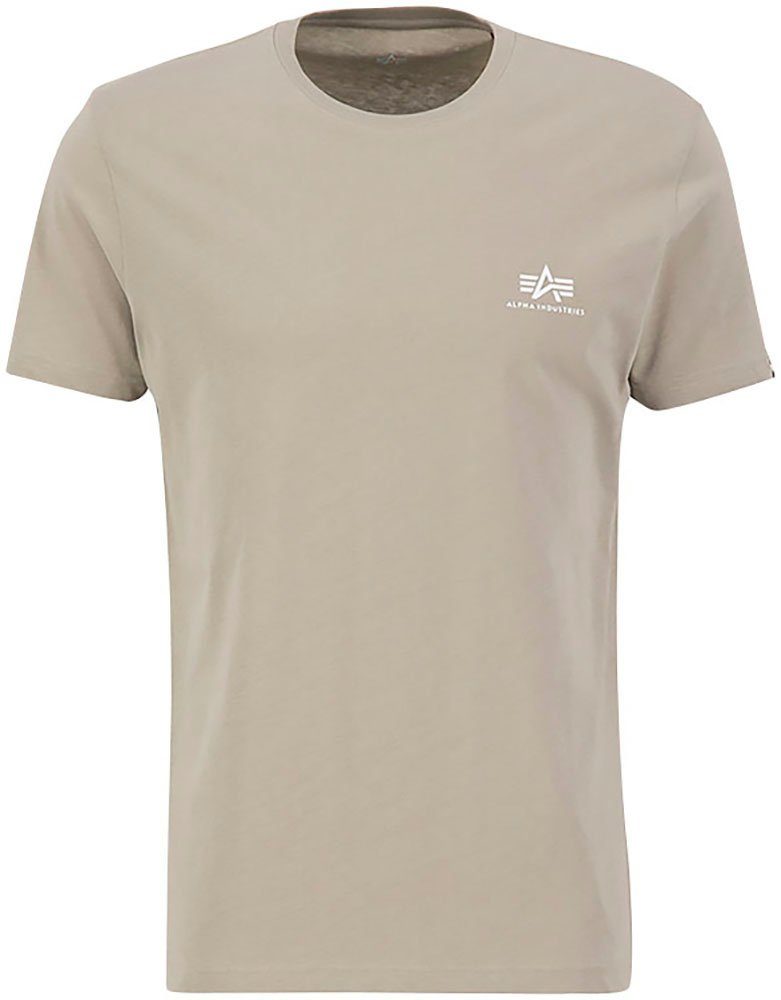 Alpha Industries Shirt met ronde hals BASIC T SMALL LOGO