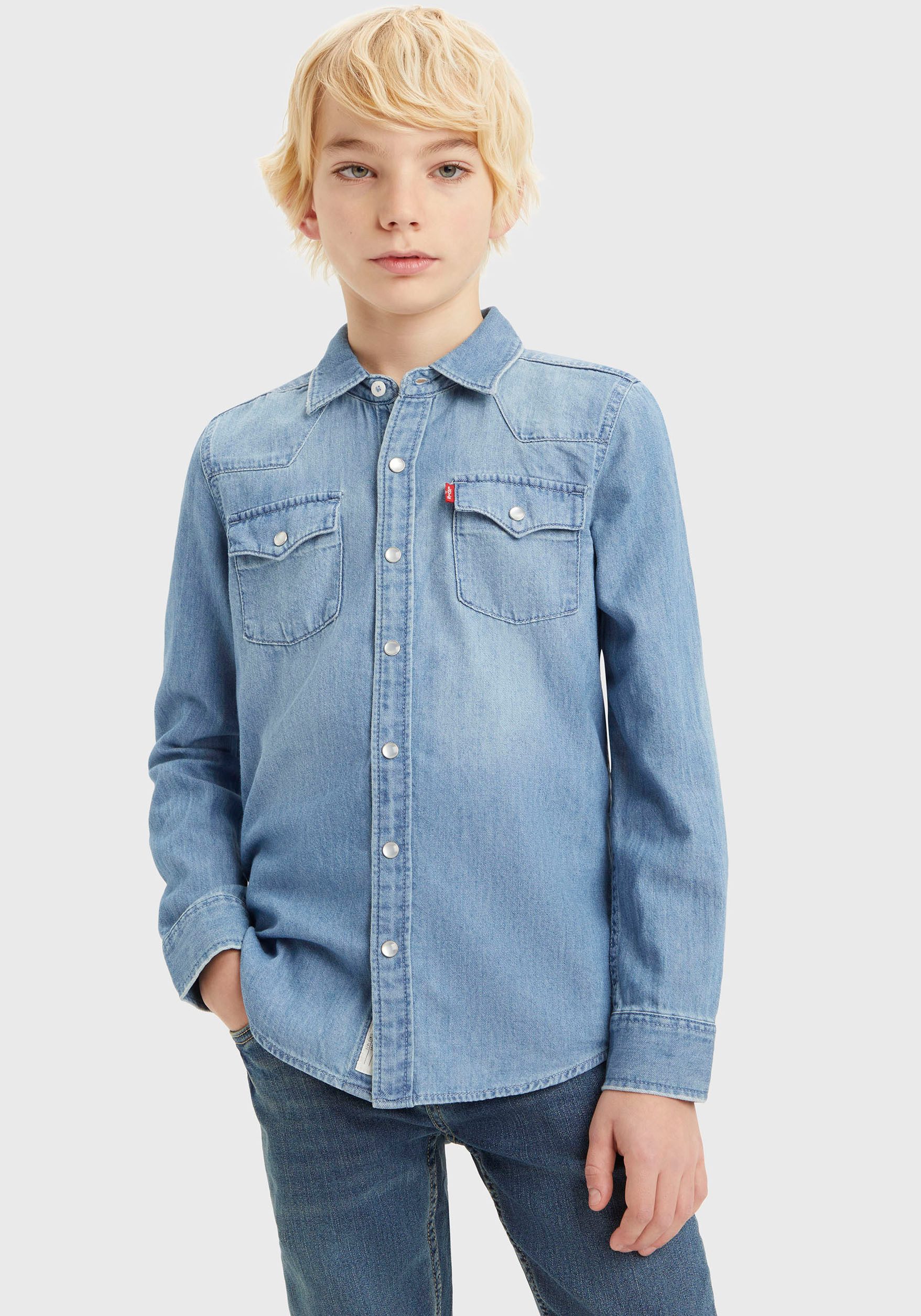 Levi's Kidswear Jeans overhemd BARSTOW WESTERN SHIRT