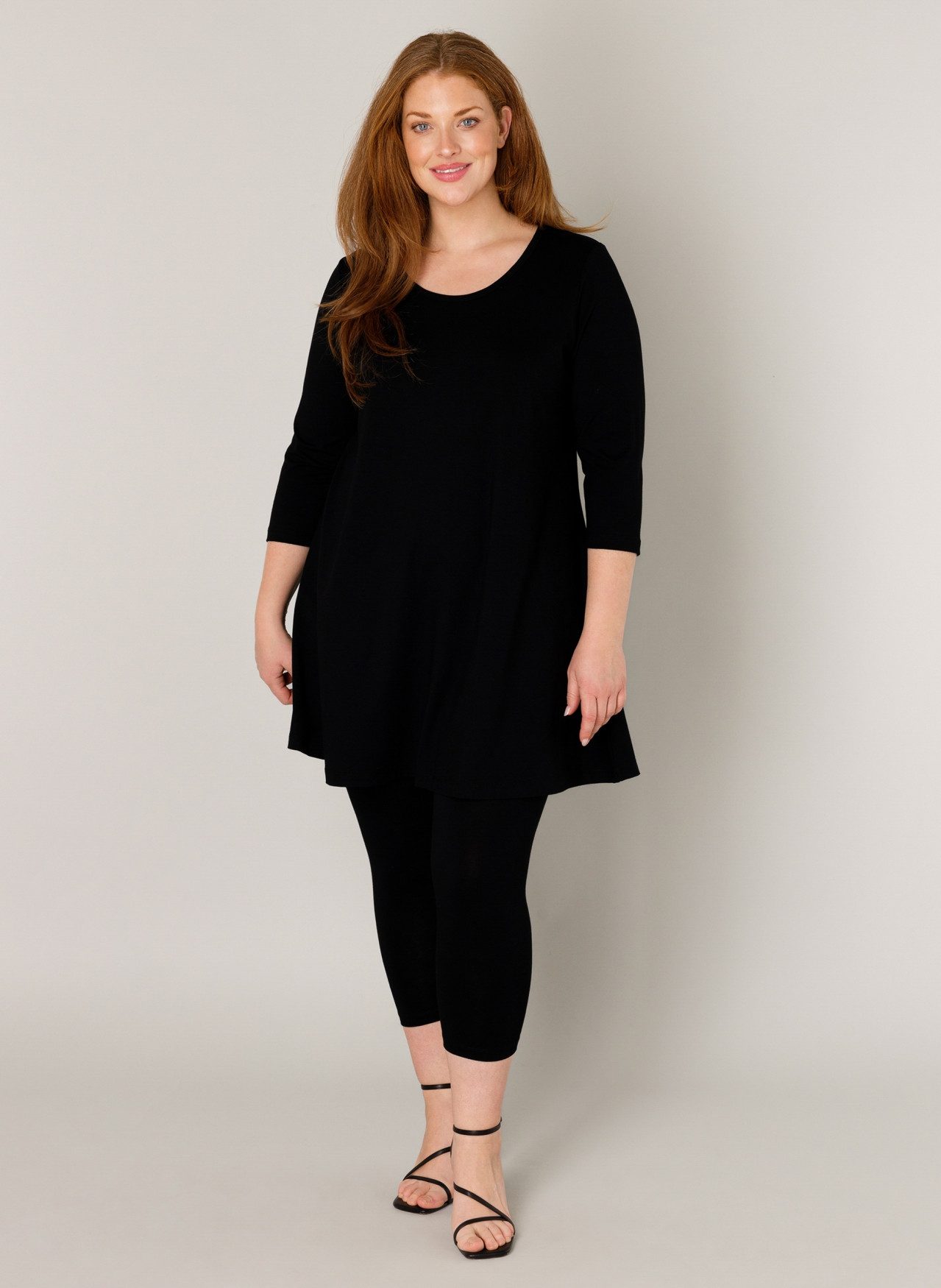 Base Level Curvy Tuniekshirt ARIA