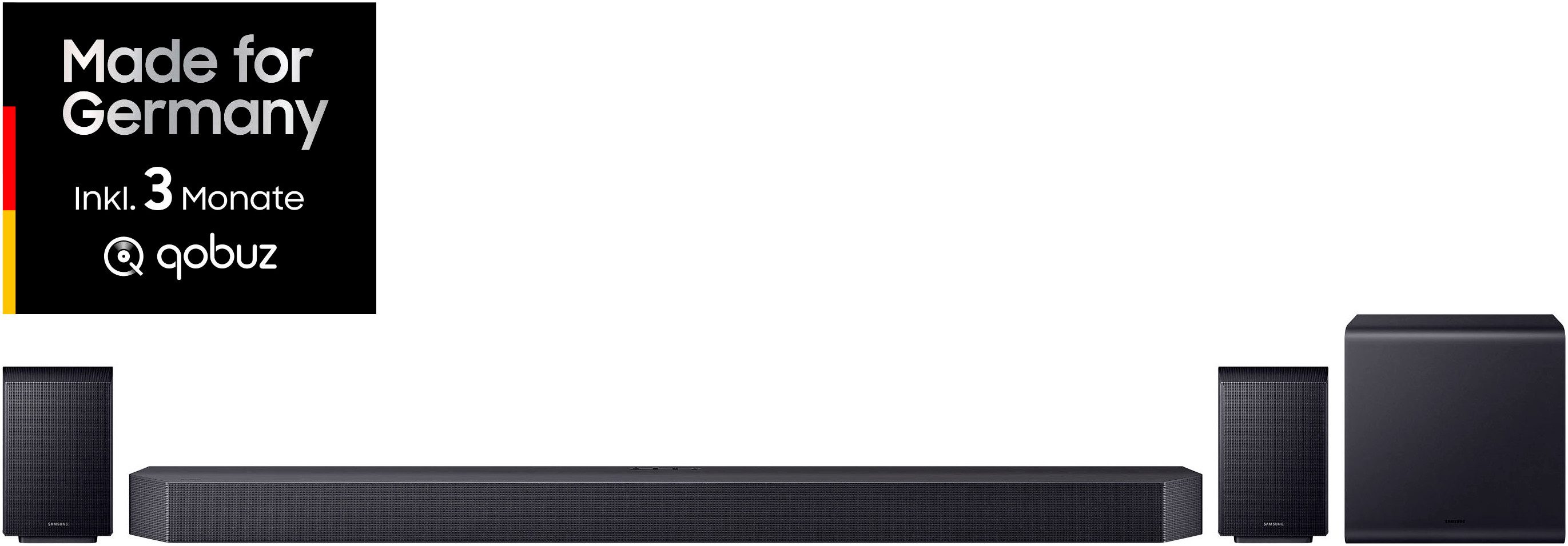 Samsung Soundbar HW-Q995GF Q-soundbar 11.1.4-kanaal subwoofer & achterluidsprekers, draadloos dolby atmos, dts:x