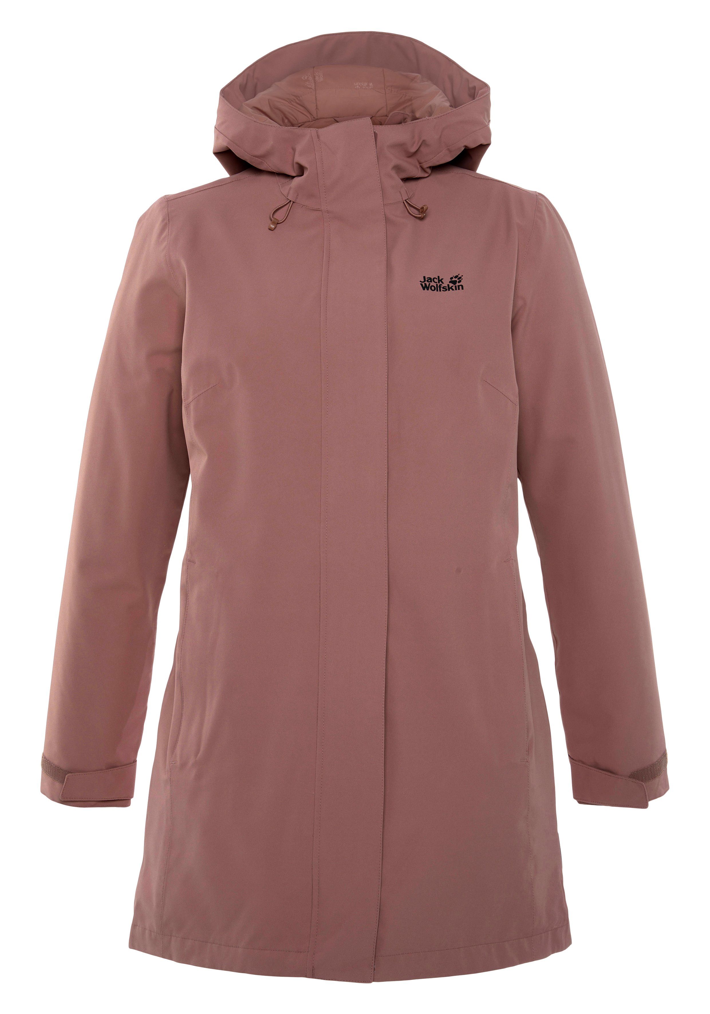 Jack Wolfskin Parka KIOLA Winddicht & waterafstotend & ademend