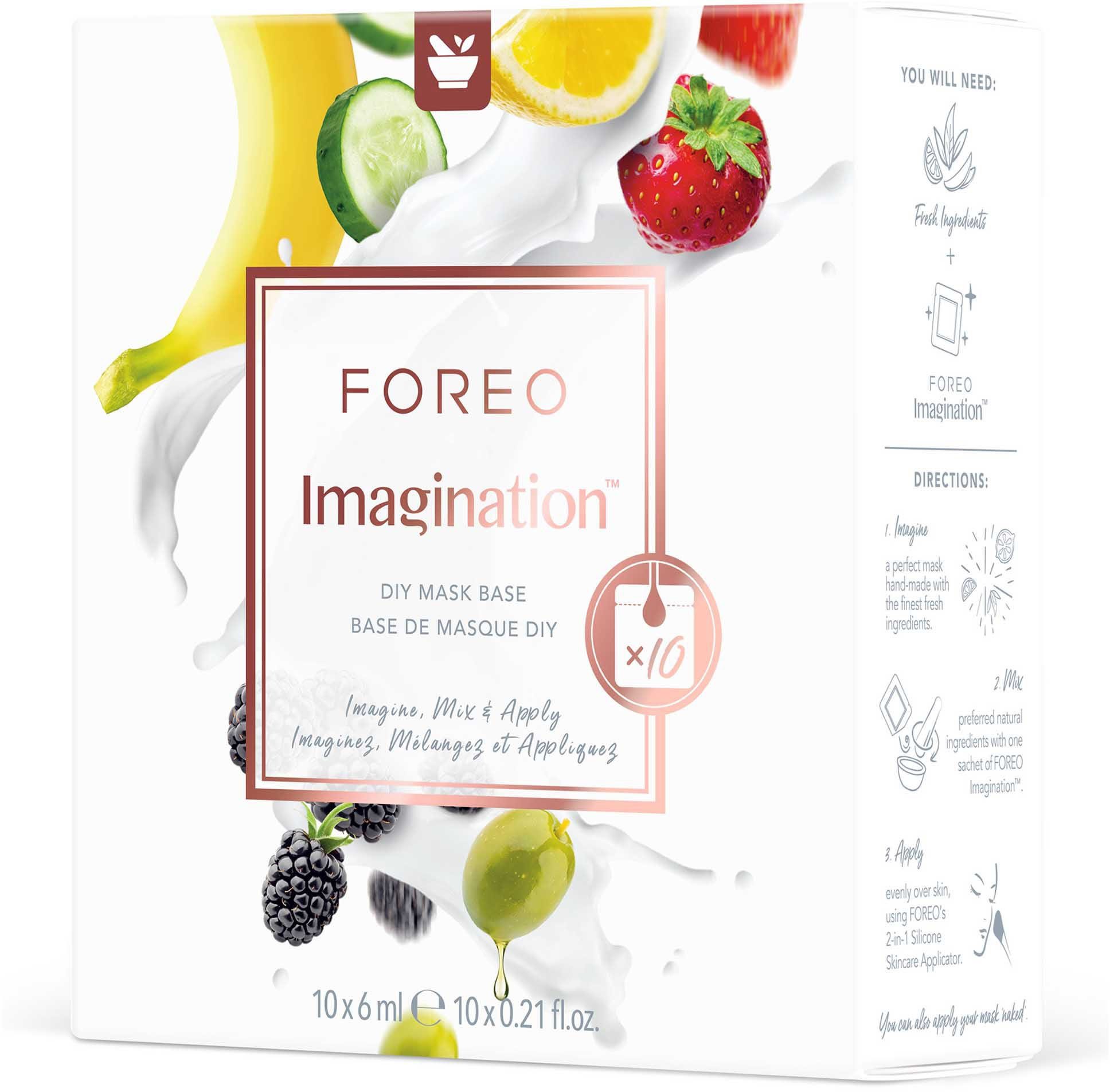 FOREO Gezichtsmasker Imagination DIY Mask Base Sachets (10-delig)