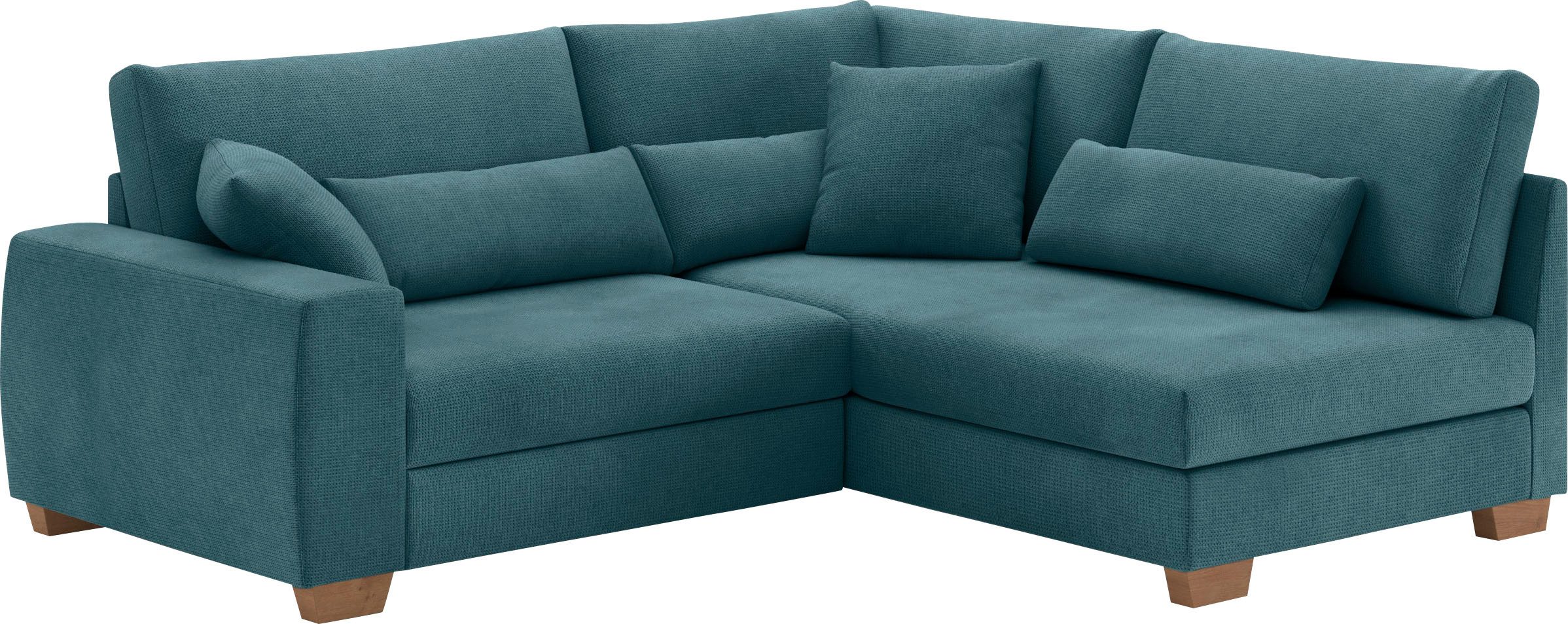 Mr. Couch Hoekbank Helena L-vorm Met binnenvering, optioneel met bed en pocketvering
