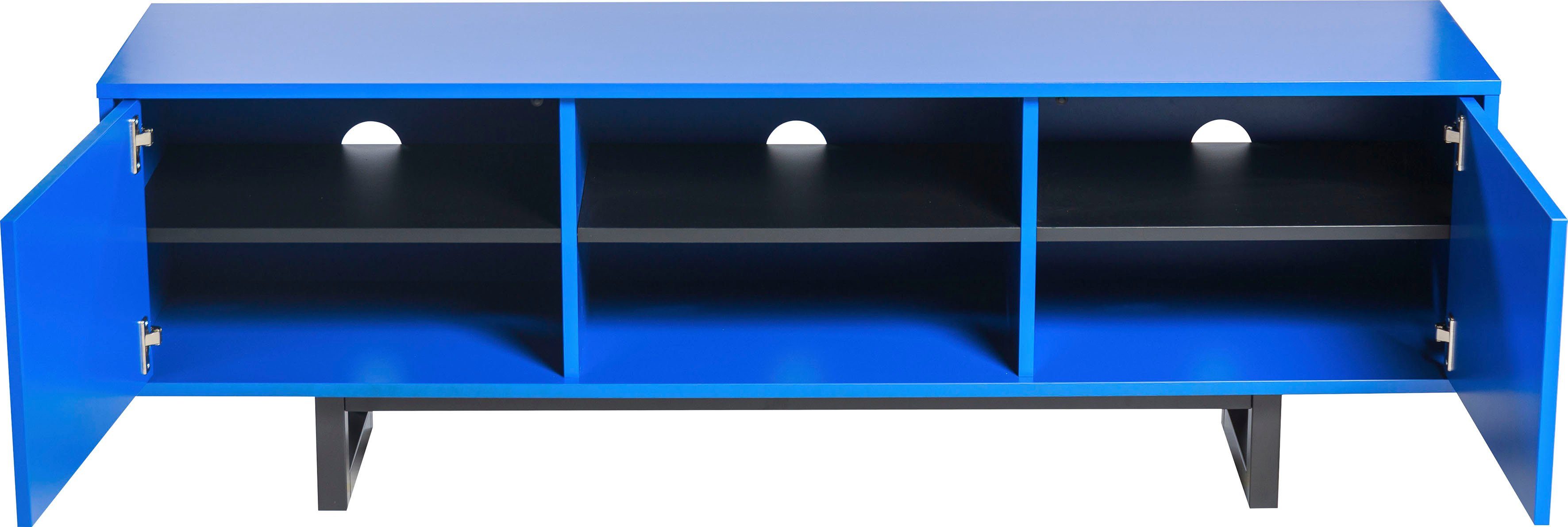 andas Tv-meubel Commode met bijzondere print, push-to-open functie