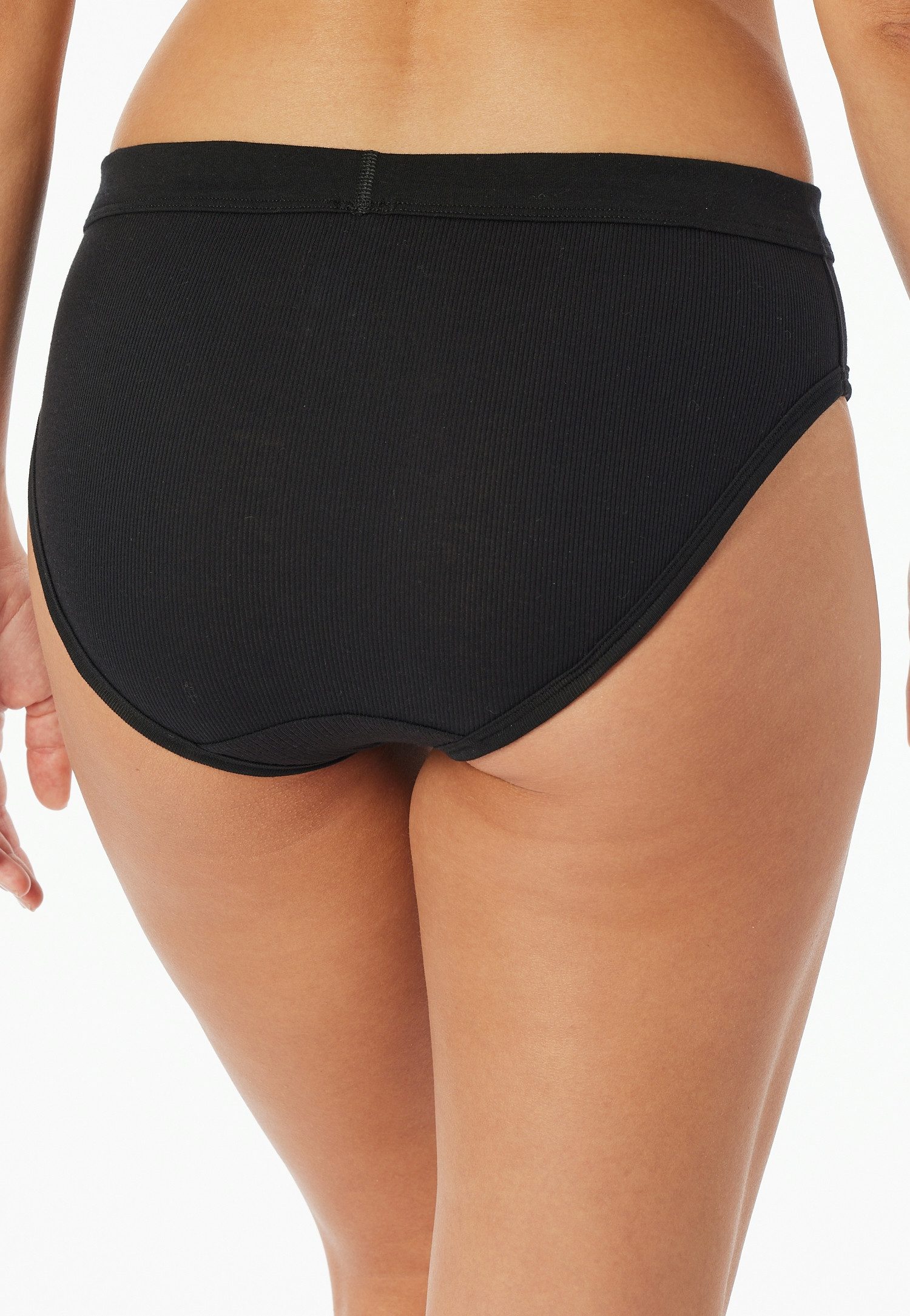 Schiesser Tai slip Revival Kollektion "Paula" Traditioneel, geweven Schiesser-logo aan de tailleband