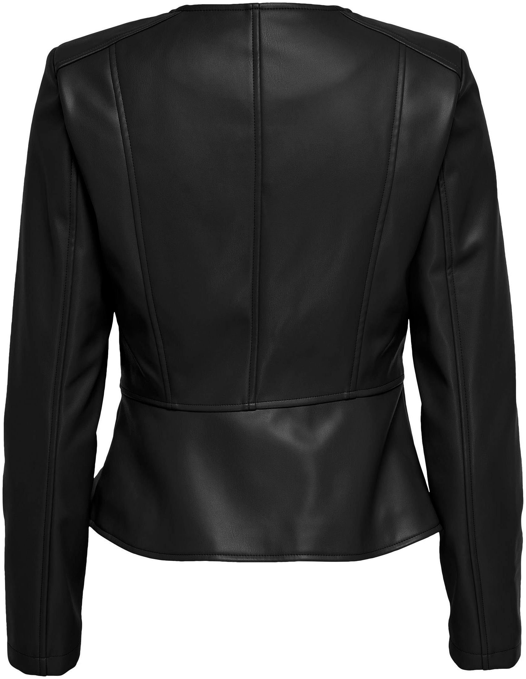 Only Imitatieleren jack ONLSARAMY FAUX LEATHER JACKET CC OTW