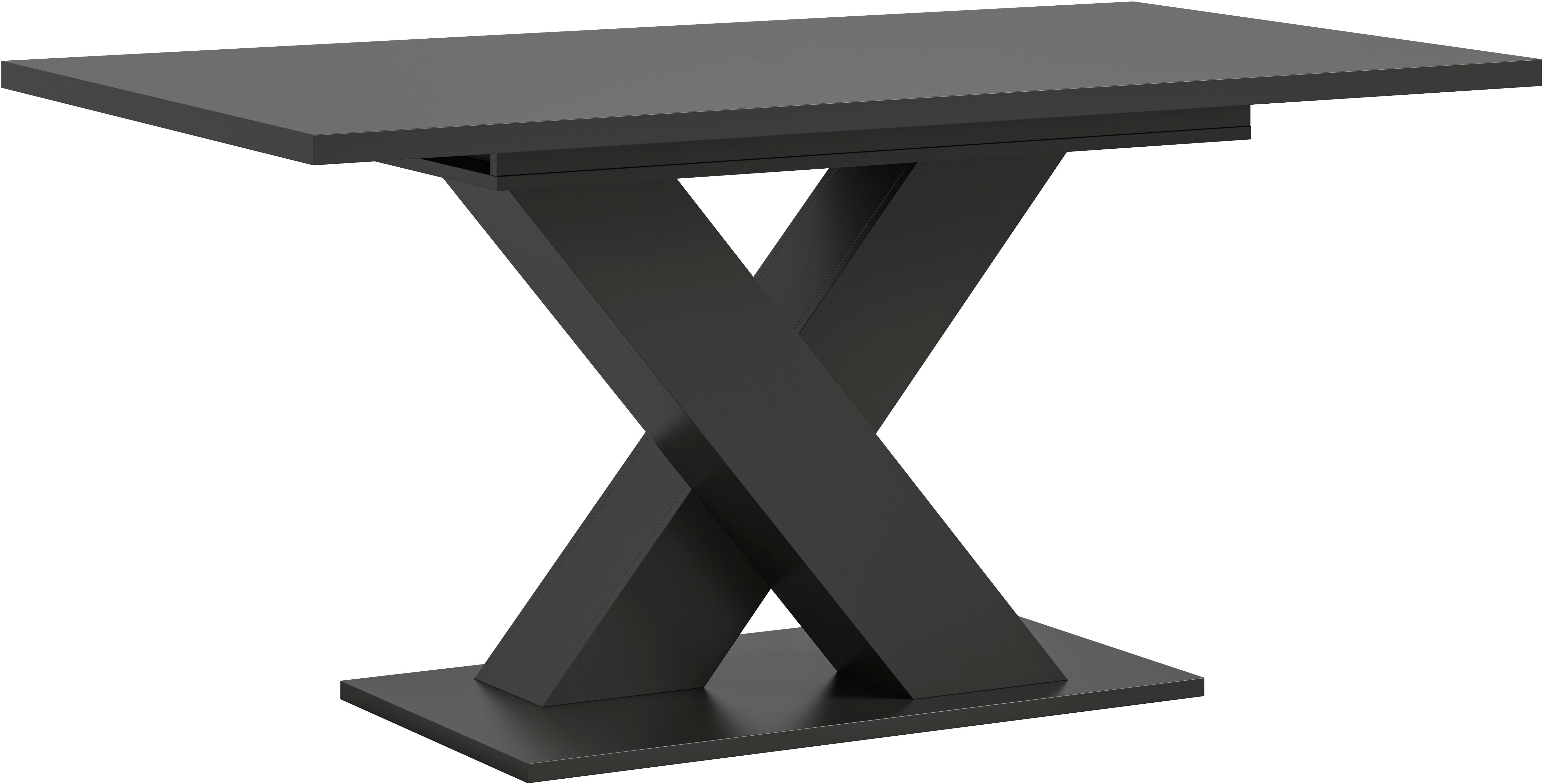 INOSIGN Eettafel Motus, uitschuifbaar 150 - 190 cm, inclusief 40 cm inlegplaat