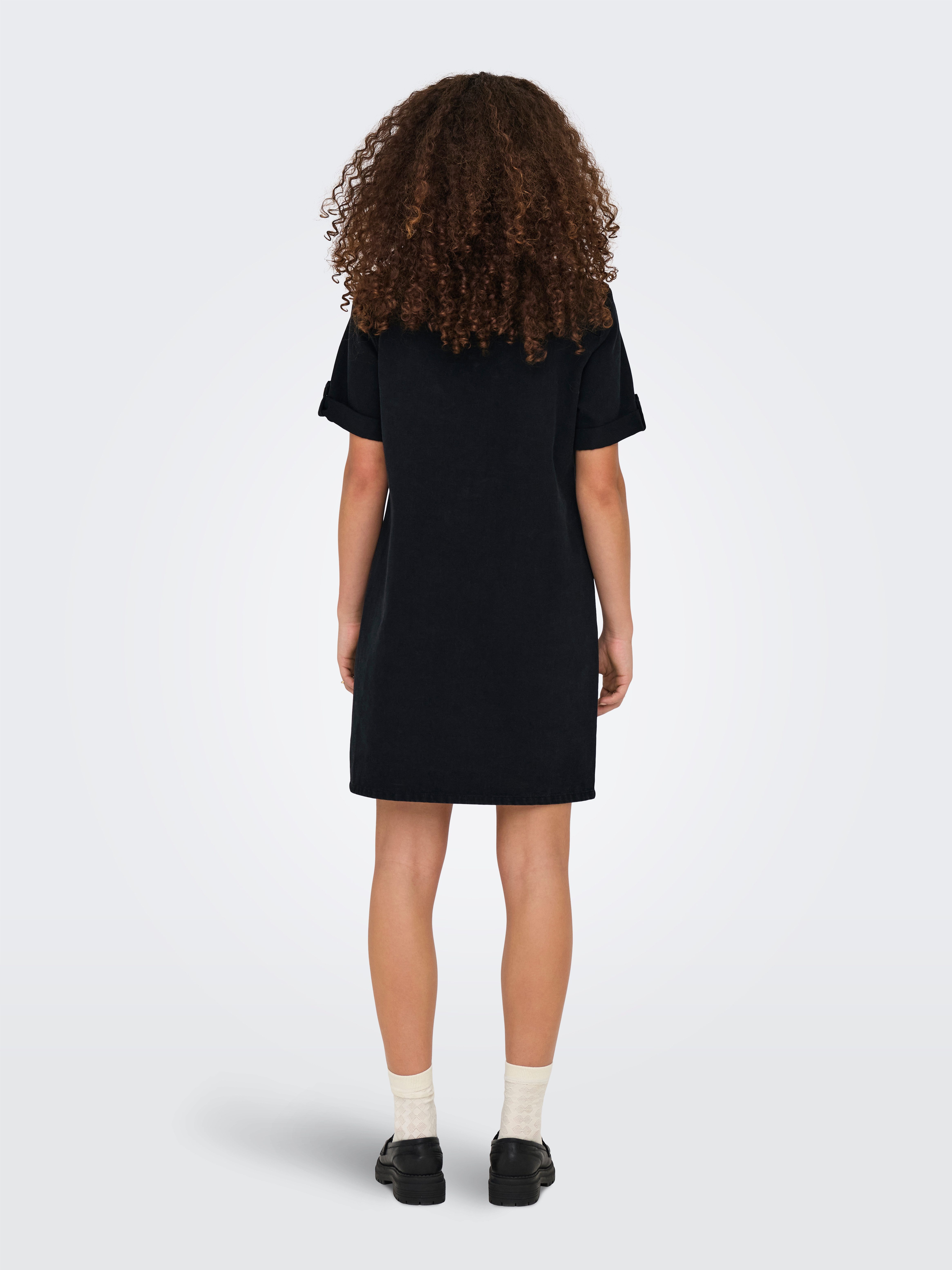 Only Jeans jurk ONLLISA S/S DNM DRESS GUA