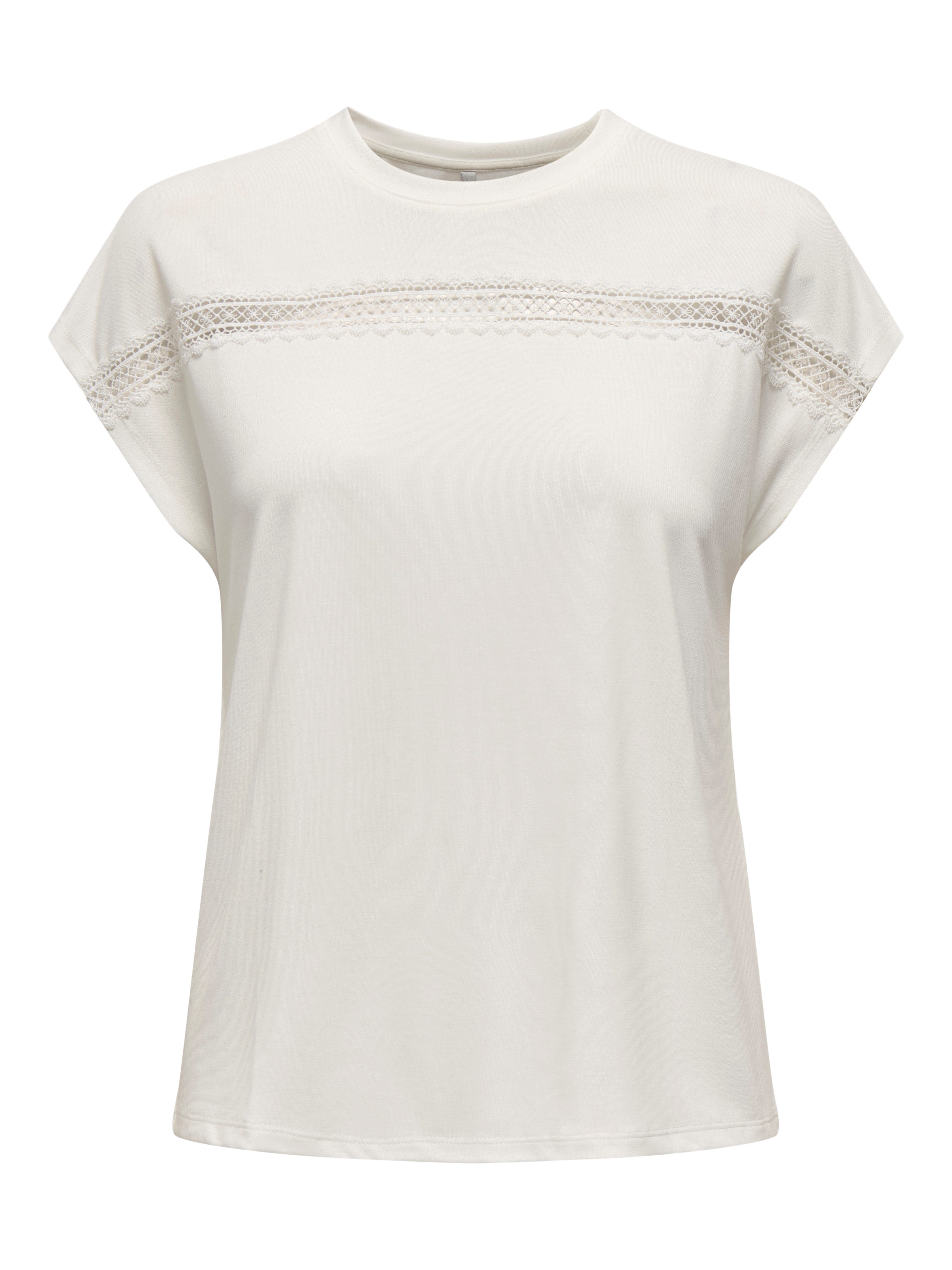 Only Shirt met korte mouwen ONLFREE LIFE BATSLEEVE O-NECK MIX TOPJRS