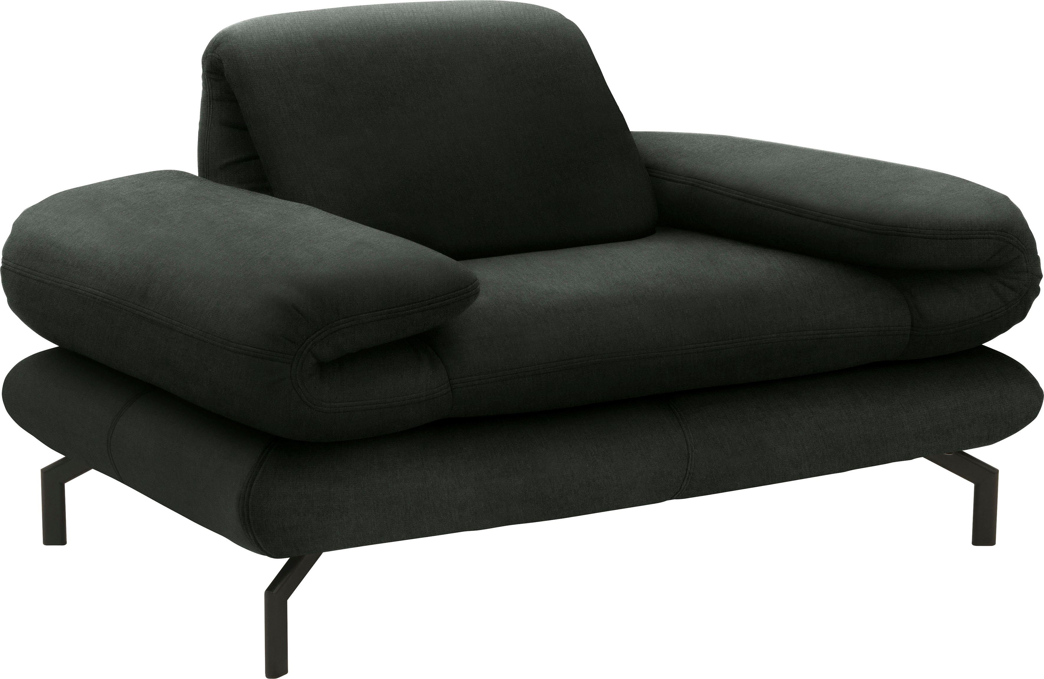 LOOKS BY WOLFGANG JOOP Fauteuil LOOKS XIII Loungestoel Naar keuze met verstelbare armleuning en hoofdeind