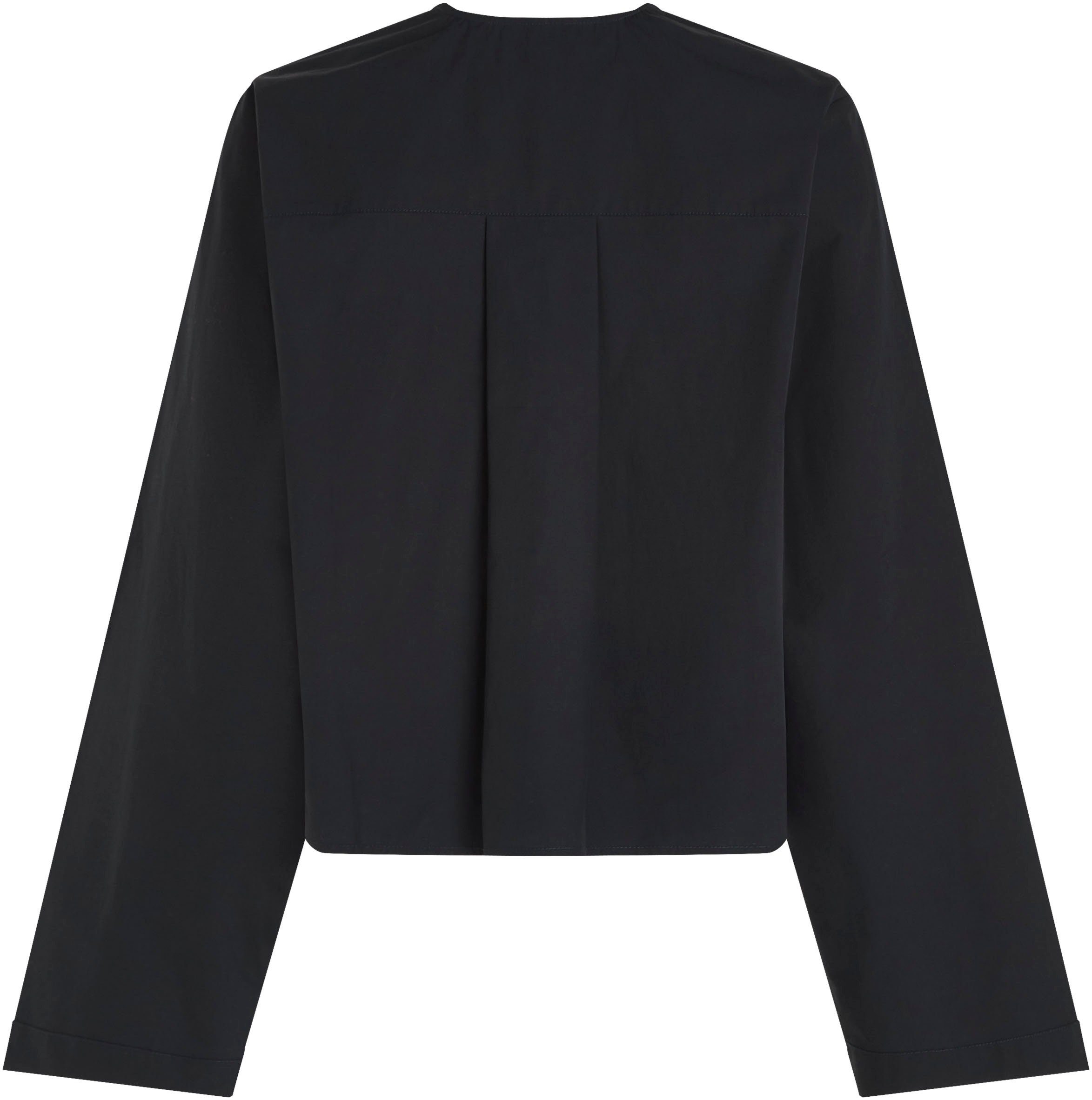 Tommy Hilfiger Blouse met lange mouwen met diepe serafino-halslijn