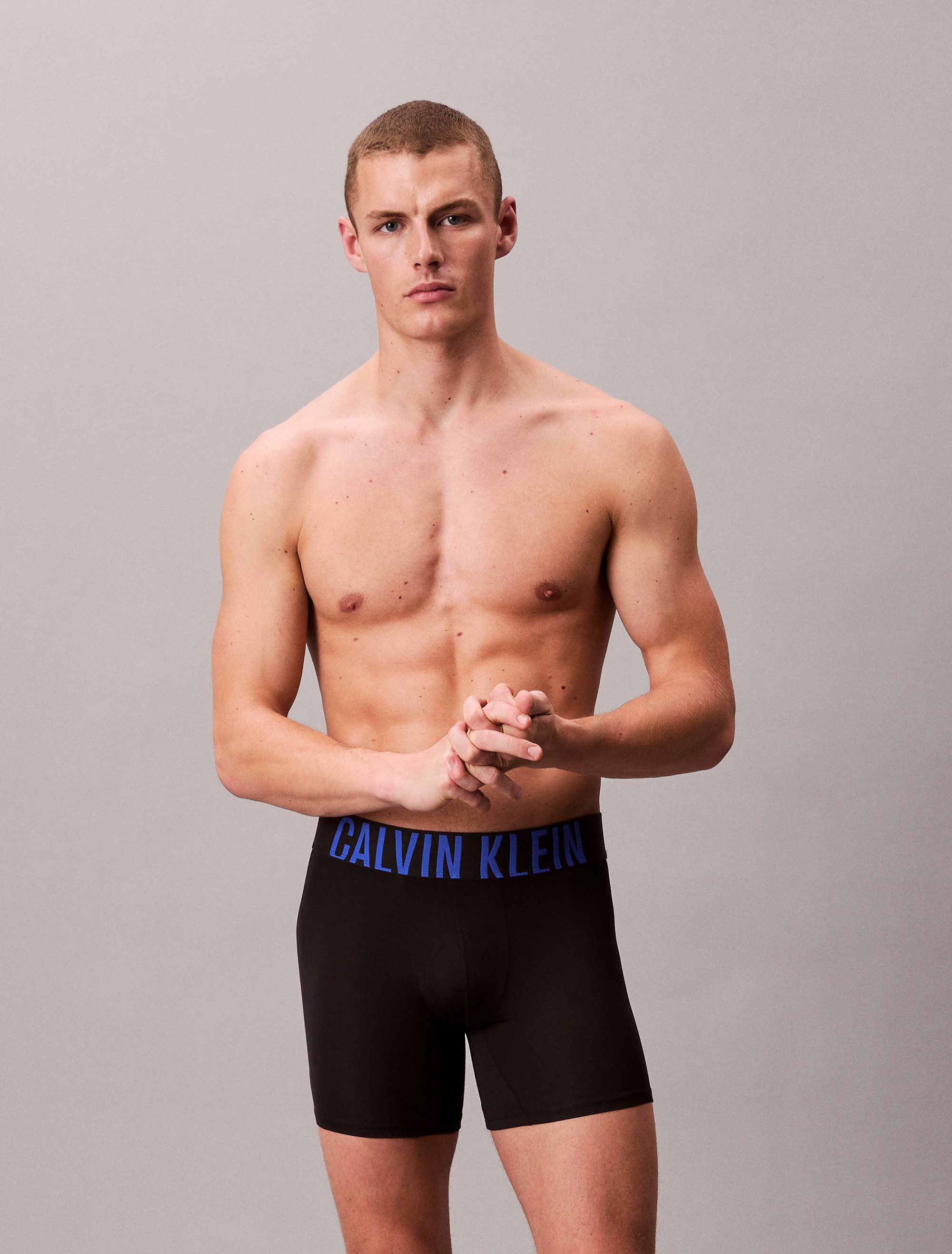 Calvin Klein Boxershort BOXER BRIEF 3PK met elastische logoband (3 stuks)