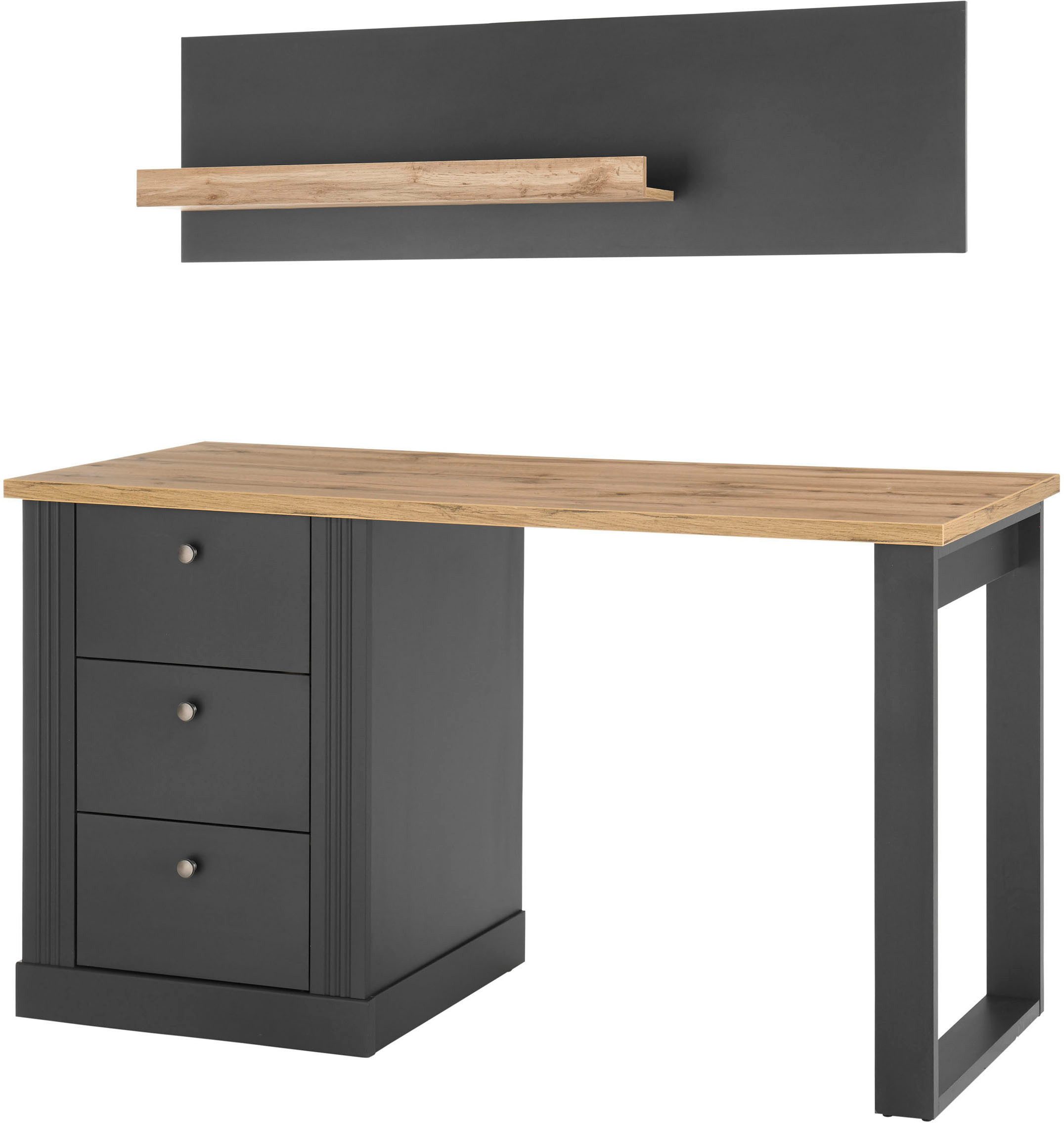 Home affaire Kantoormeubelset Westminster in romantische rustieke stijl, exclusief by otto