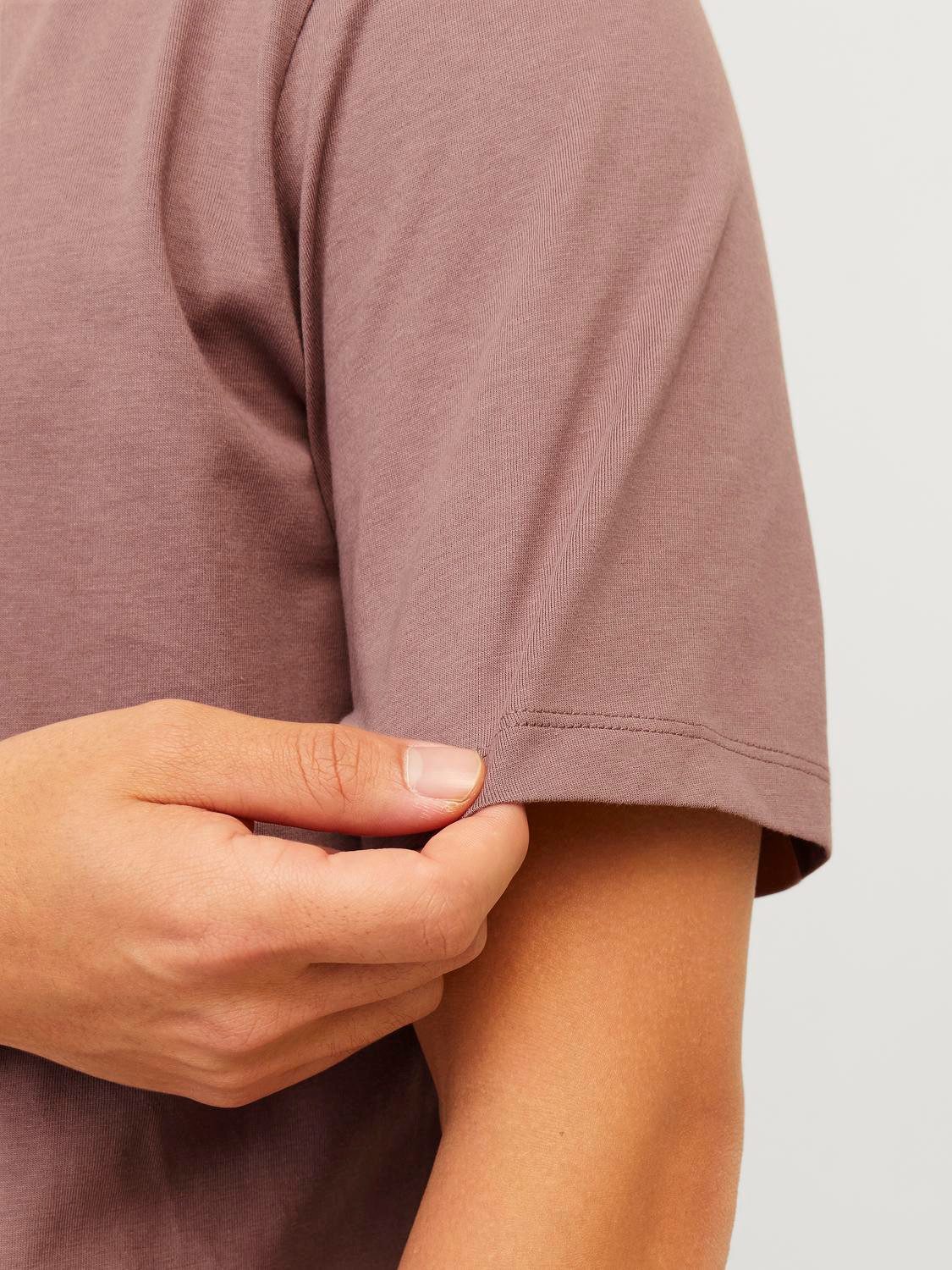 Jack & Jones Shirt met ronde hals JJEORGANIC BASIC TEE SS O-NECK NOOS